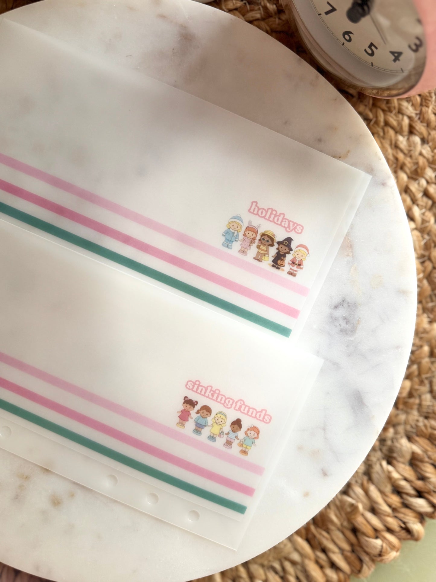The Pretty Pocket Society Cash Envelopes