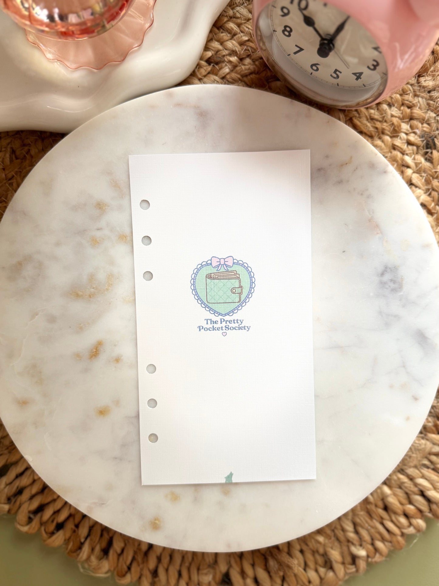The Pretty Pocket Society Heart Compact Dashboard