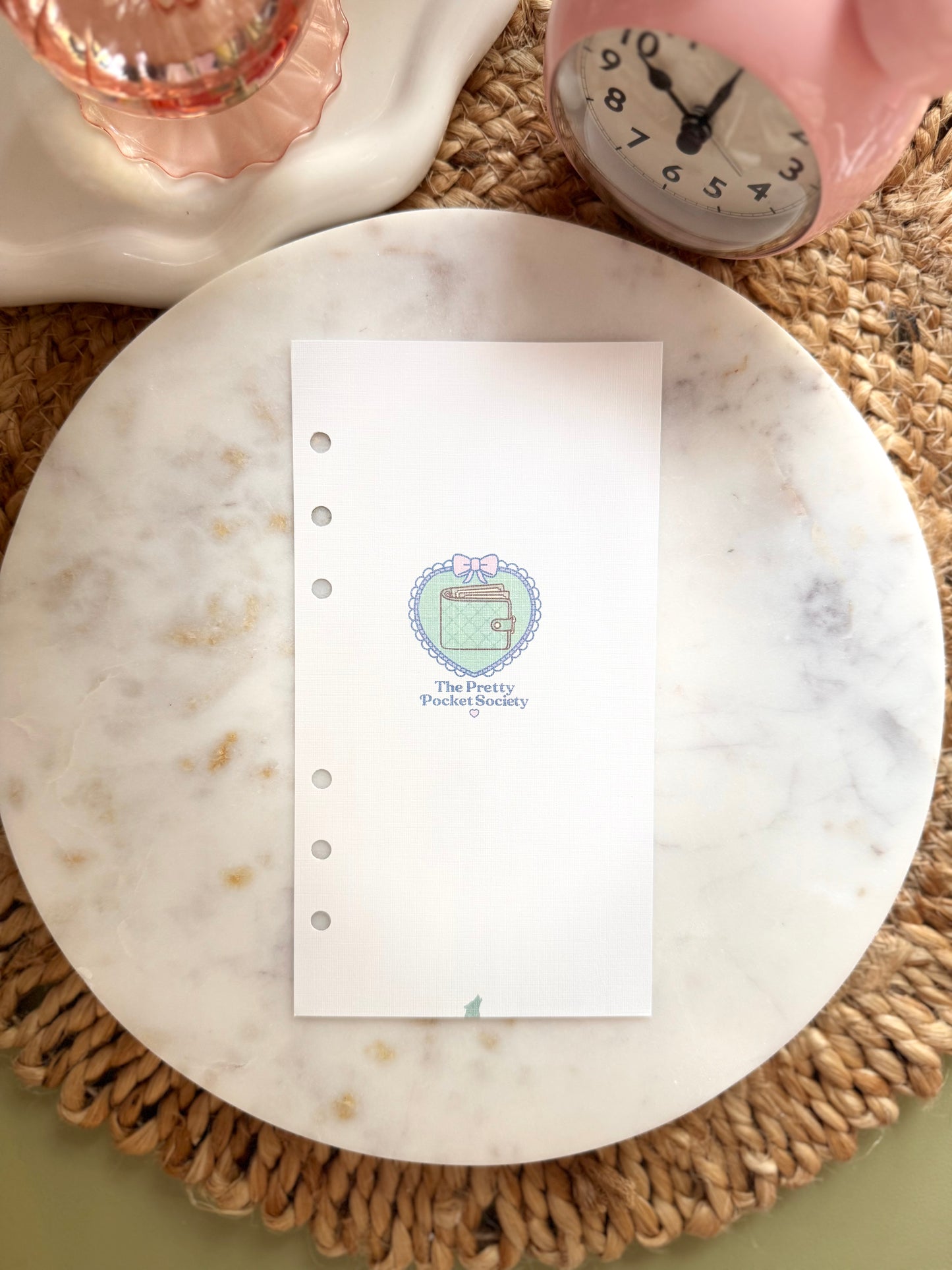 The Pretty Pocket Society Heart Compact Dashboard