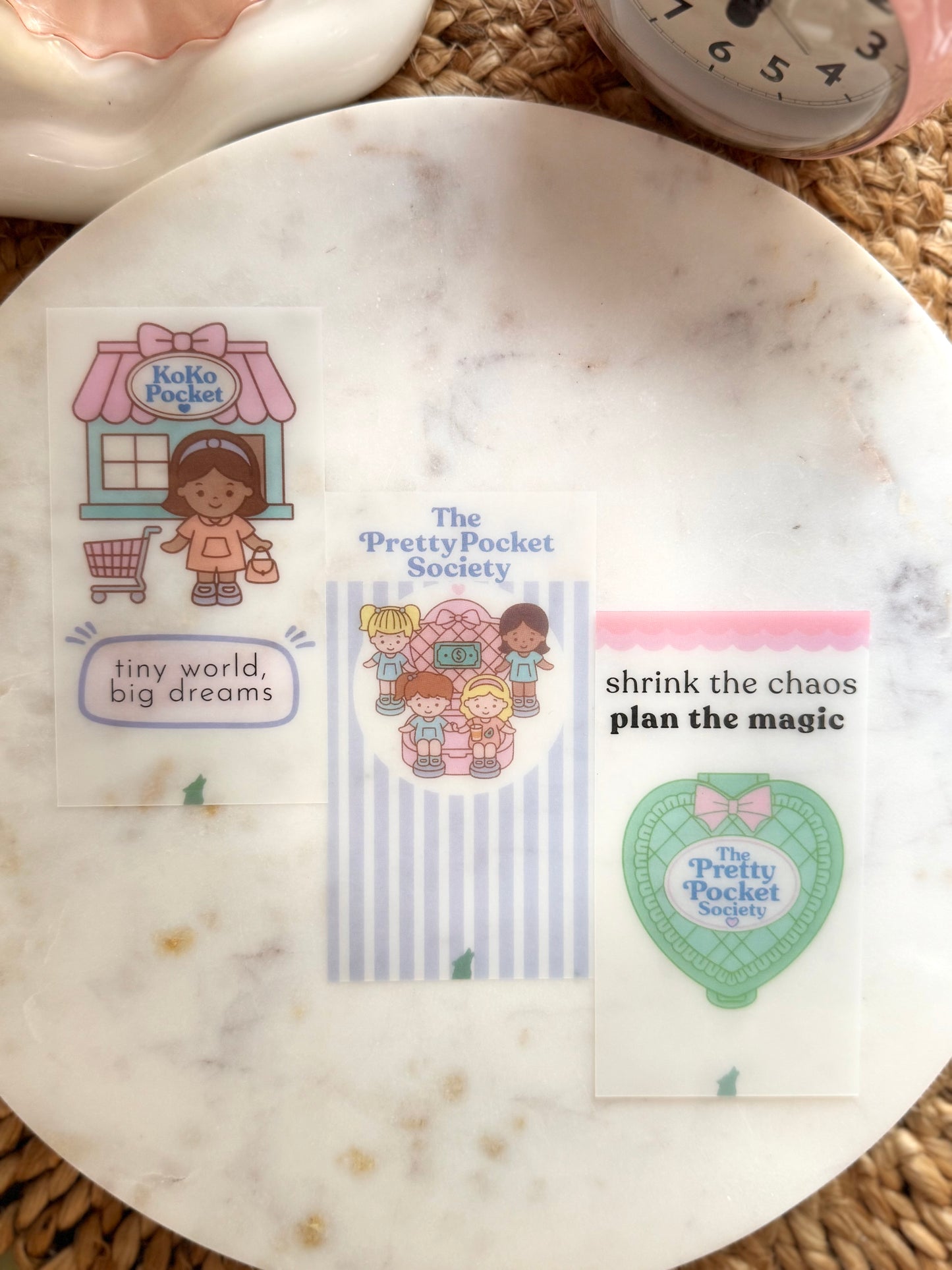 The Pretty Pocket Society Planner Kards