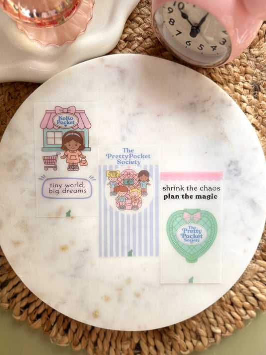 The Pretty Pocket Society Planner Kards