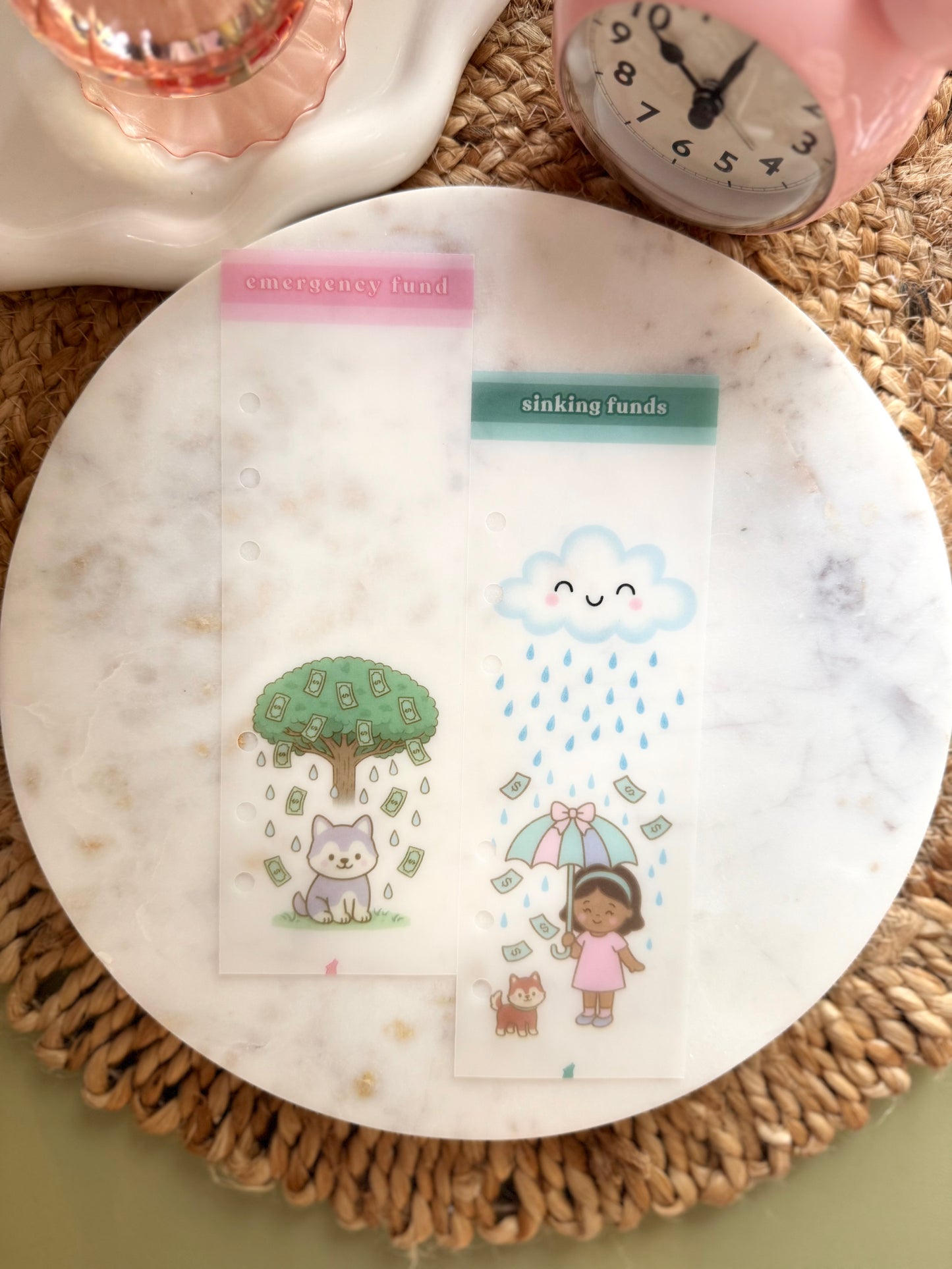 The Pretty Pocket Society Money Dreams Dividers