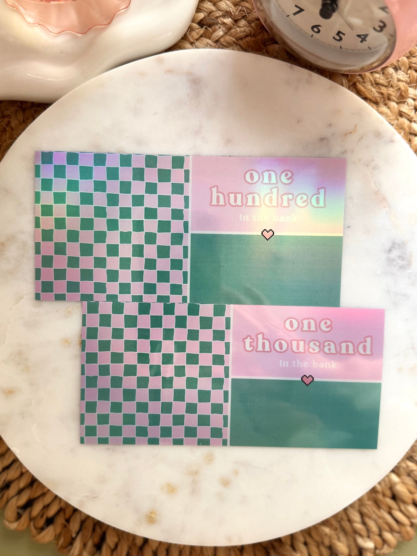 The Pretty Pocket Society Placeholders