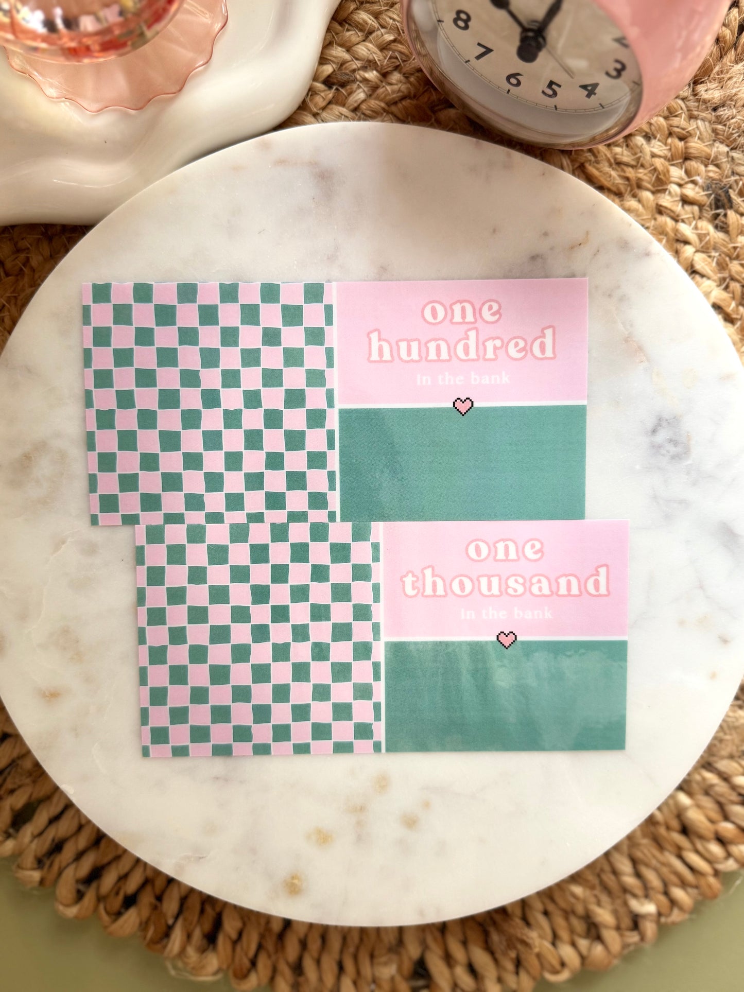 The Pretty Pocket Society Placeholders