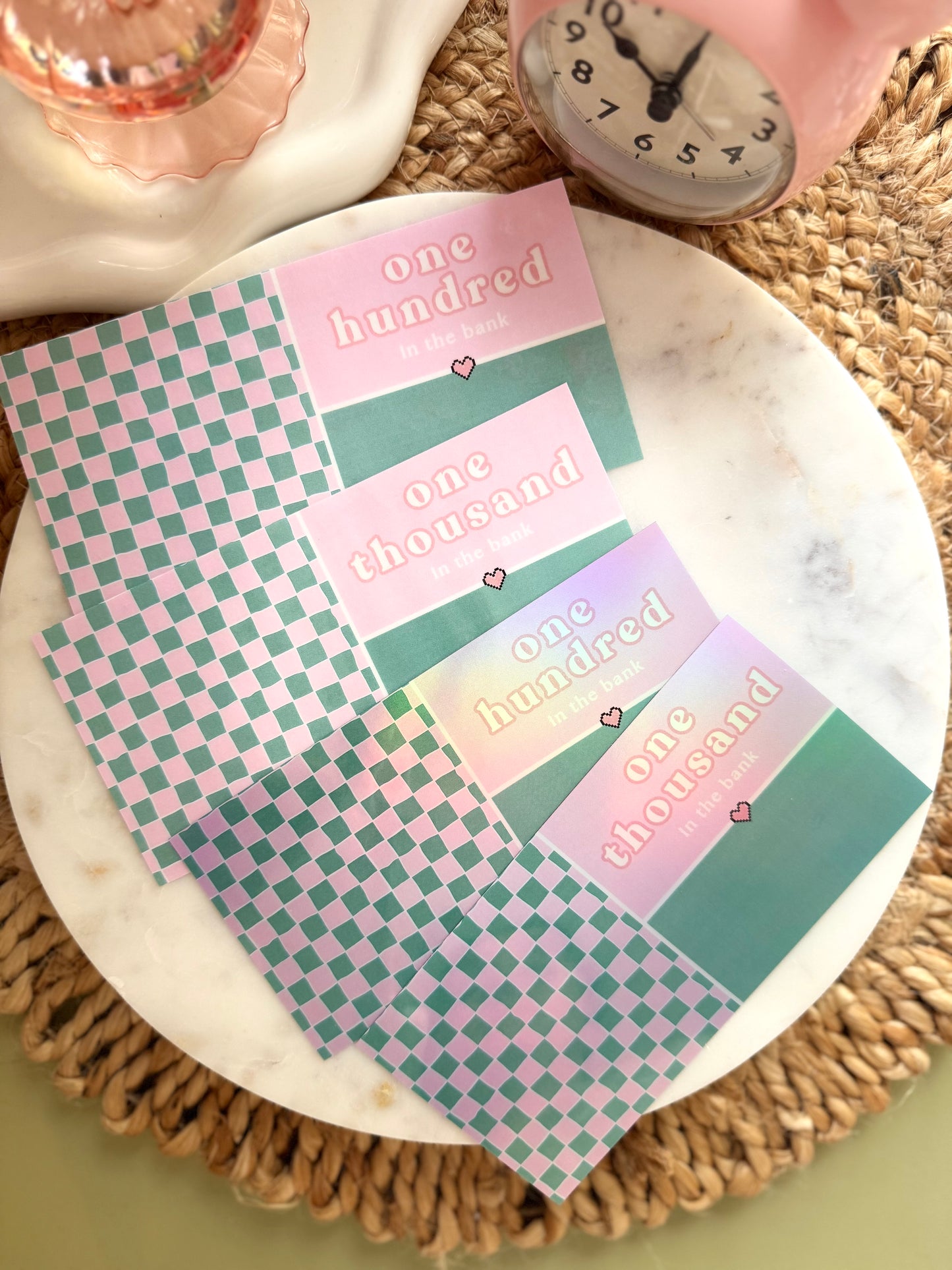 The Pretty Pocket Society Placeholders