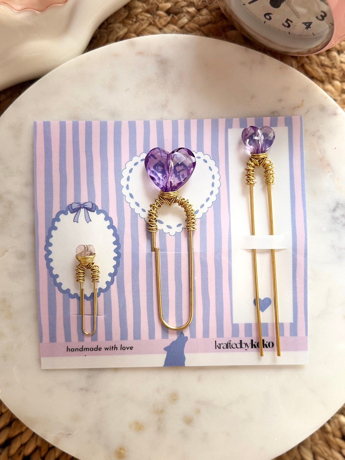 Plum Petals Trio 💜