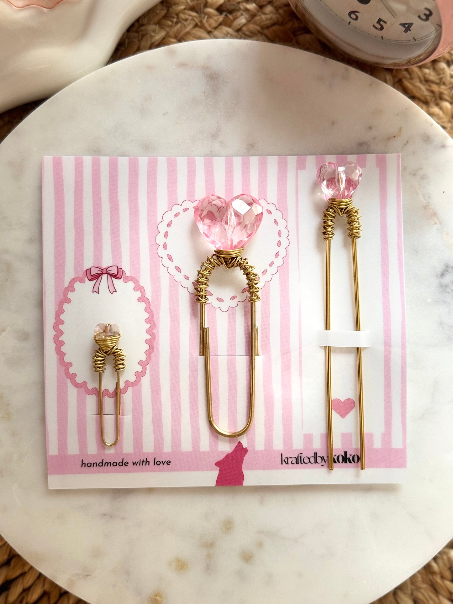 Pinky Promise Paperclip Trio