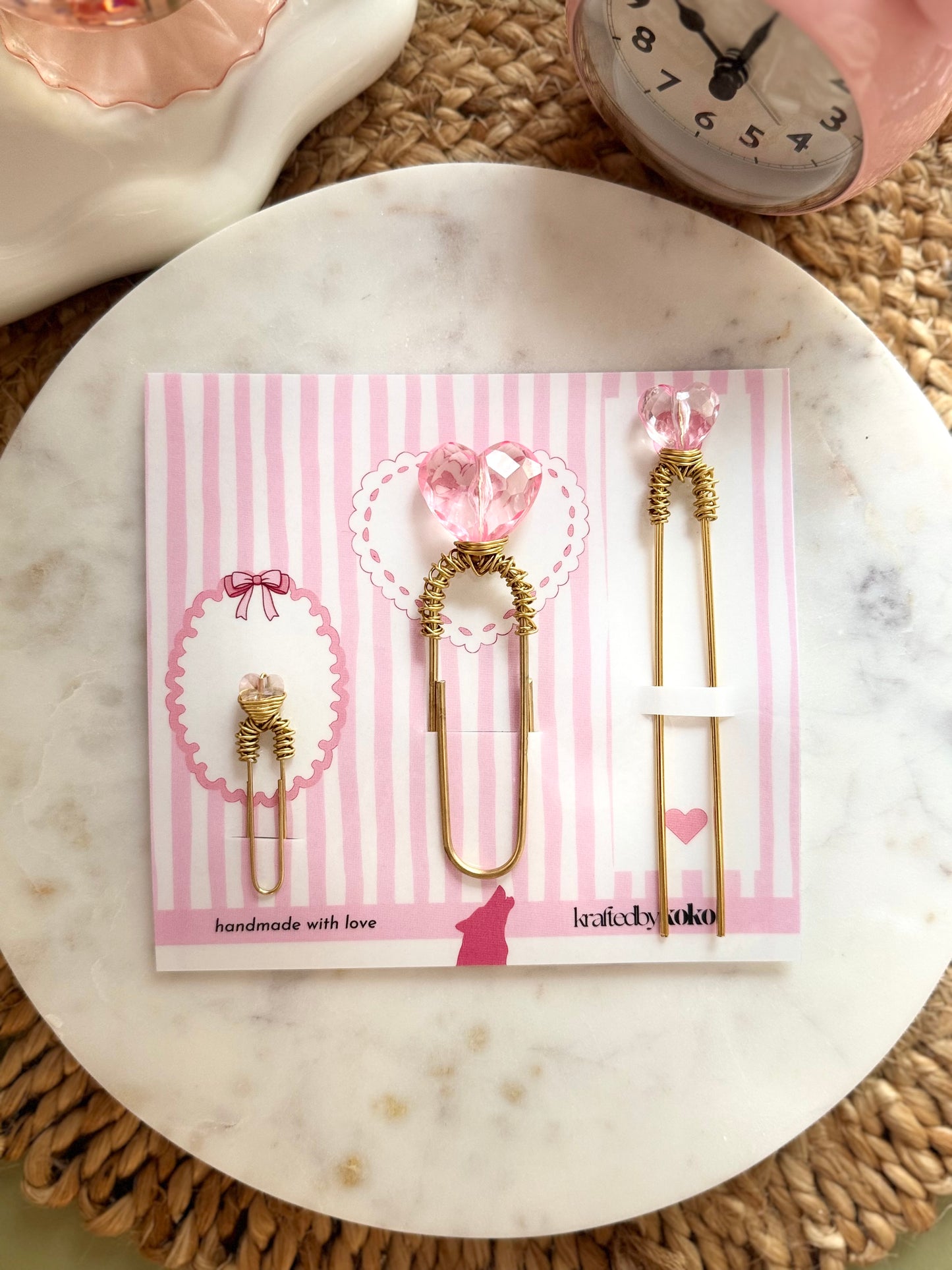 Pinky Promise Paperclip Trio
