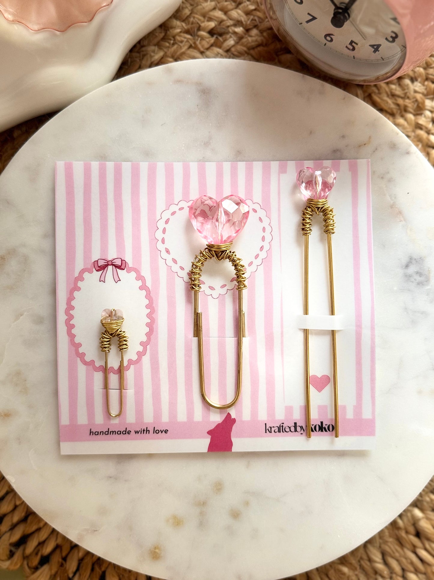 Pinky Promise Paperclip Trio