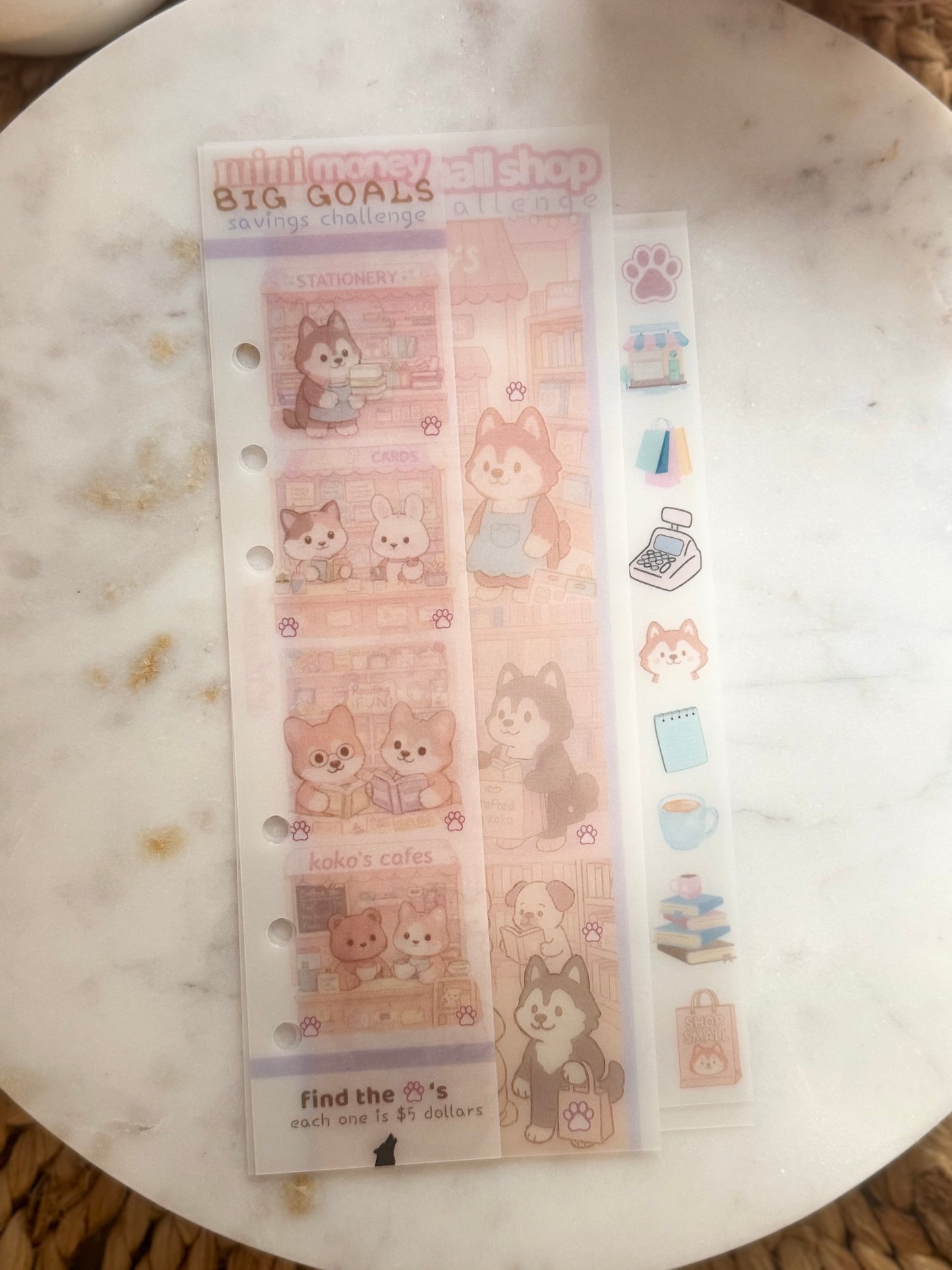 Koko's Small Shop Savings Challenge 🐾📚