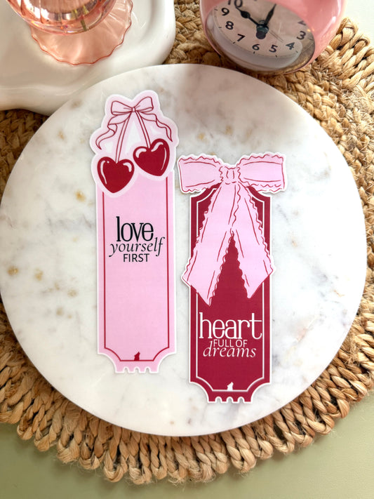Velvet Valentine Bookmarks