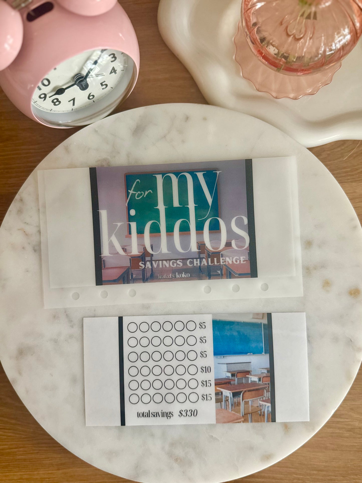 My Kiddos Savings Challenge