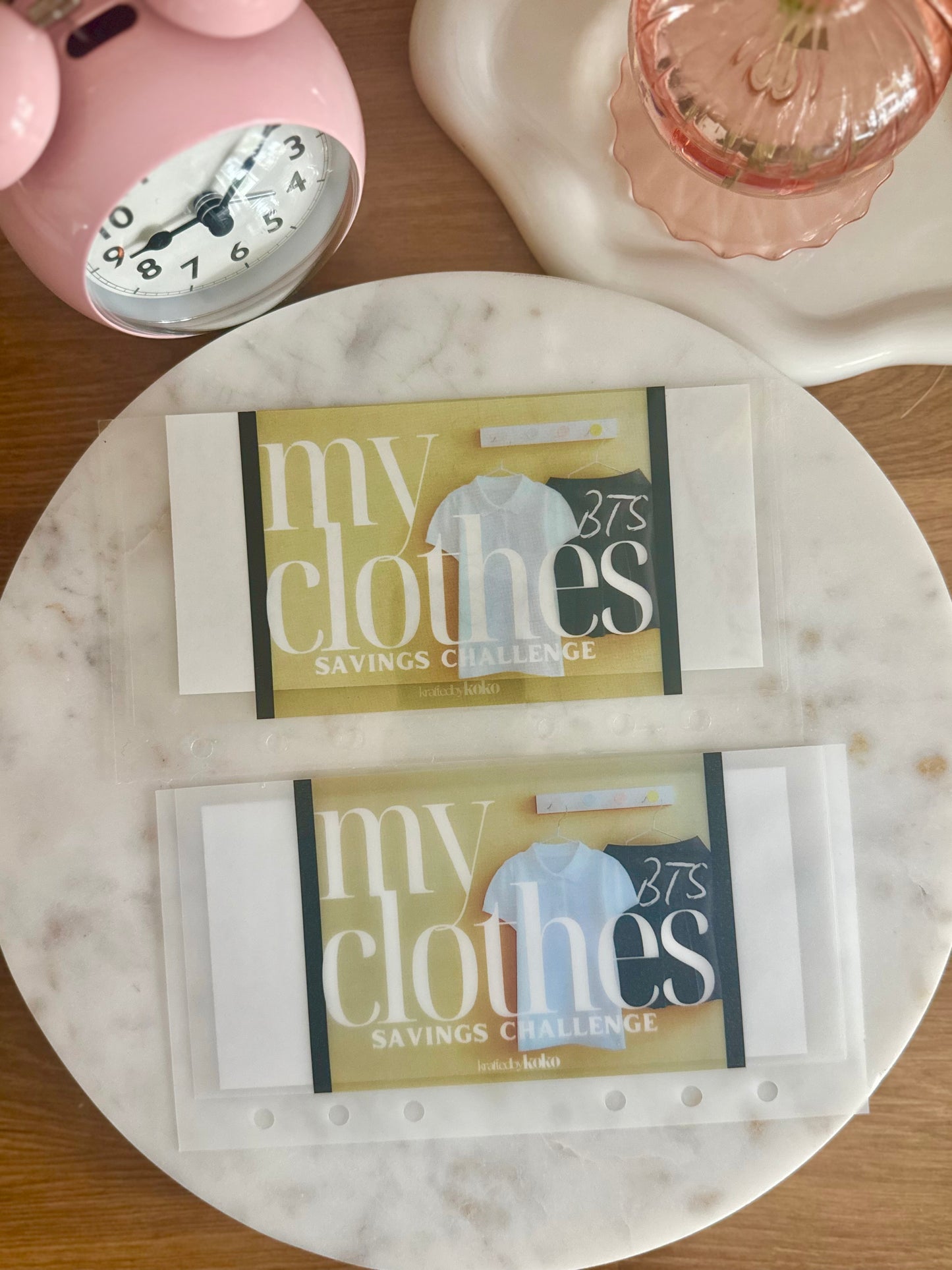 My BTS Clothes Savings Challenge