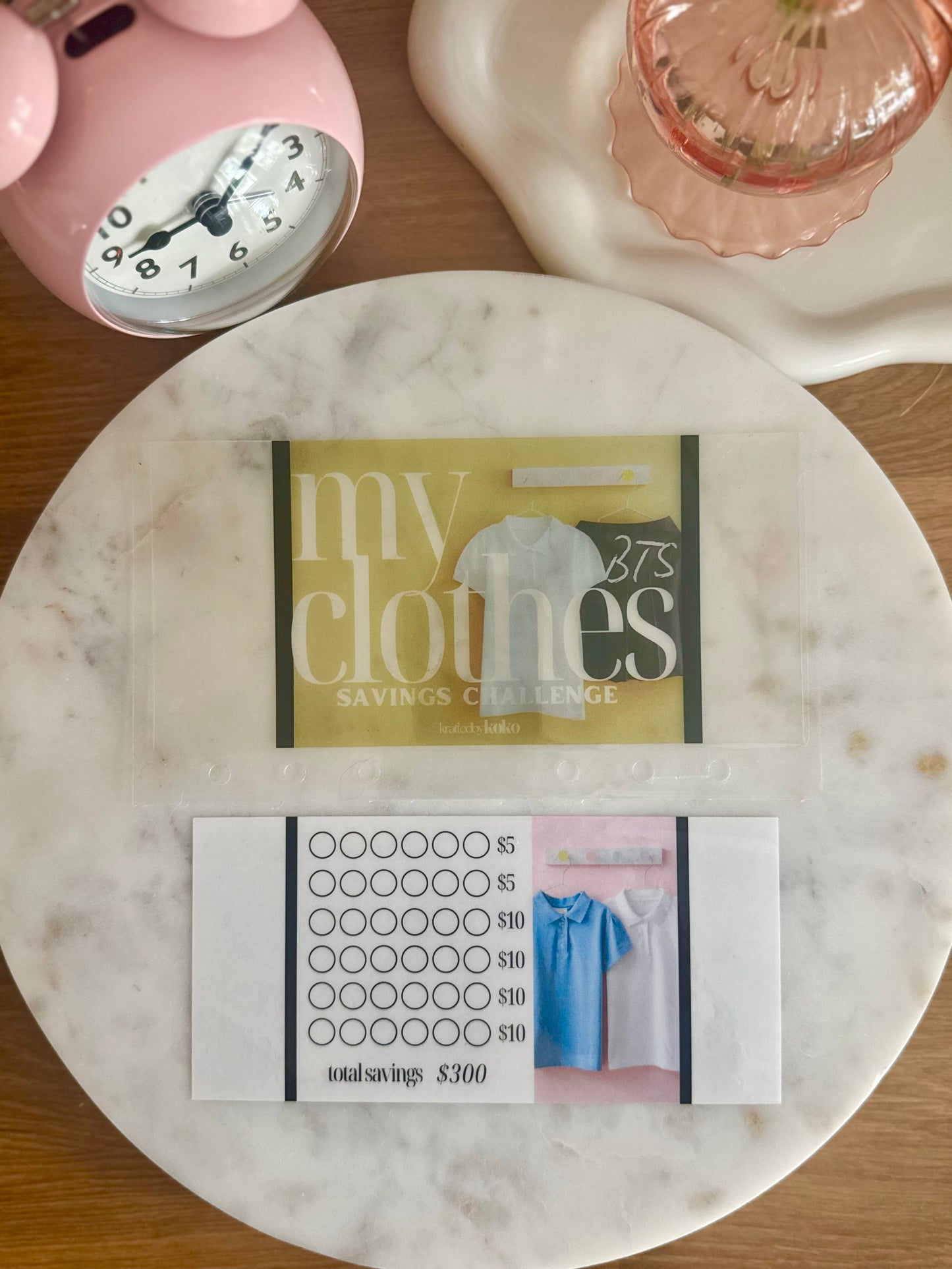 My BTS Clothes Savings Challenge