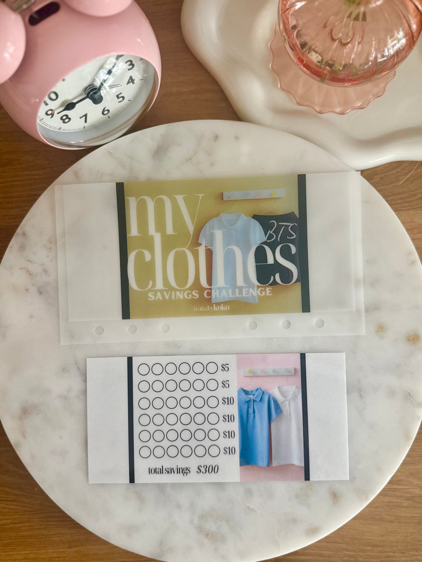 My BTS Clothes Savings Challenge