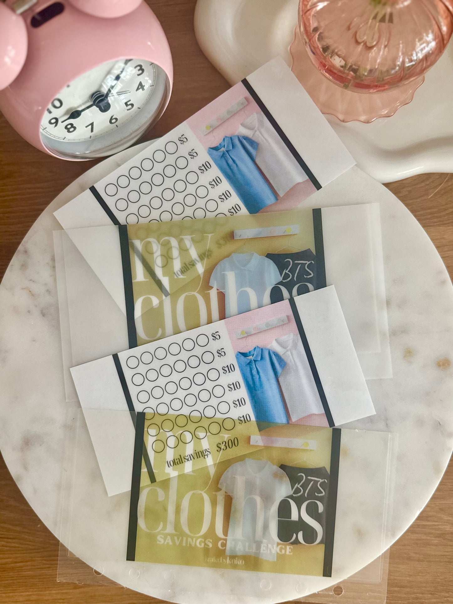 My BTS Clothes Savings Challenge