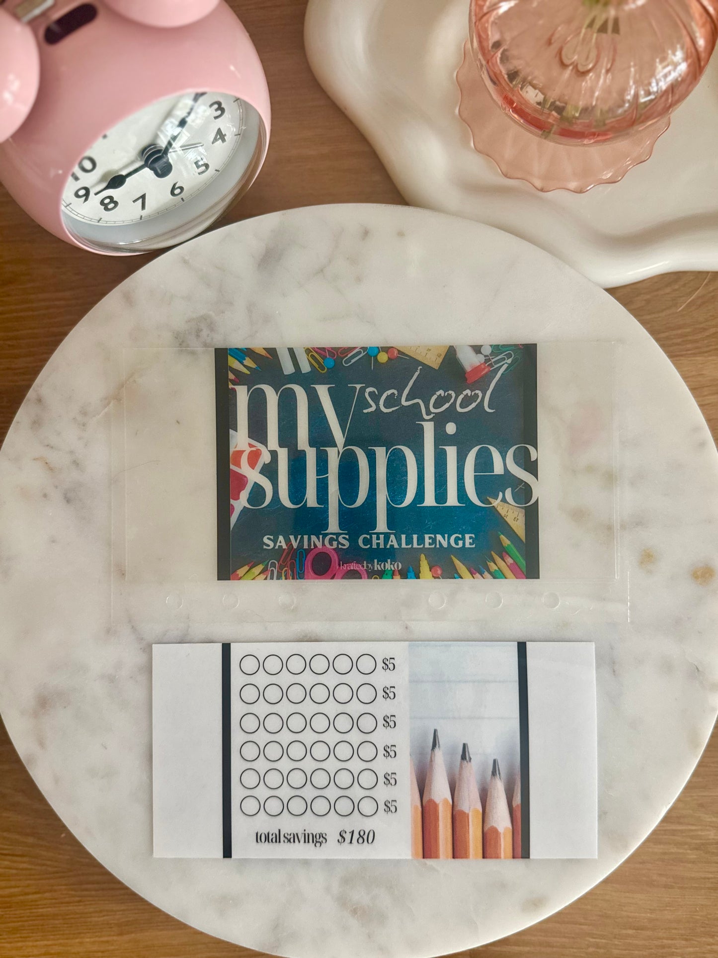 My School Supplies Savings Challenge