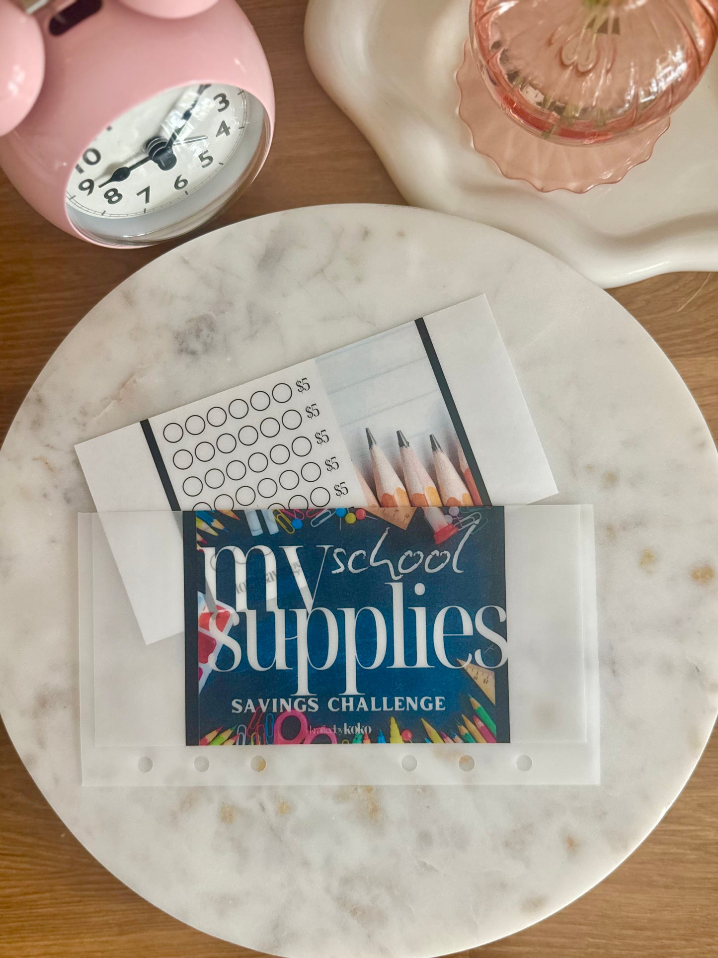 My School Supplies Savings Challenge