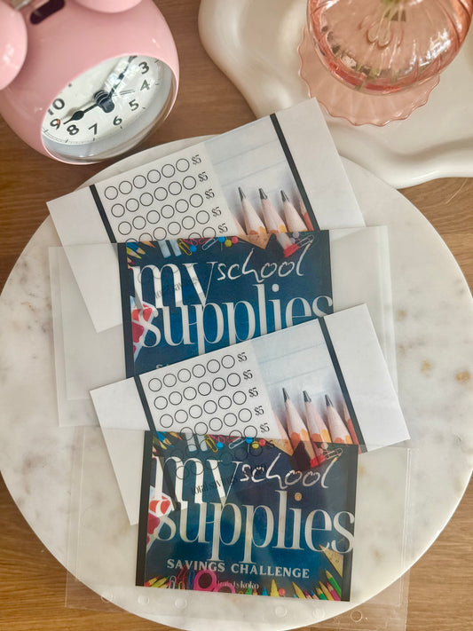 My School Supplies Savings Challenge