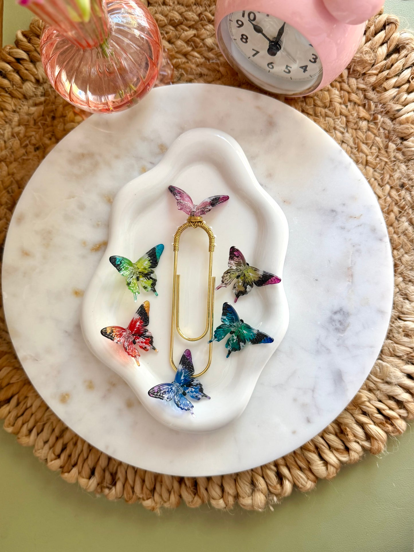 Wild Meadow Butterfly Clip