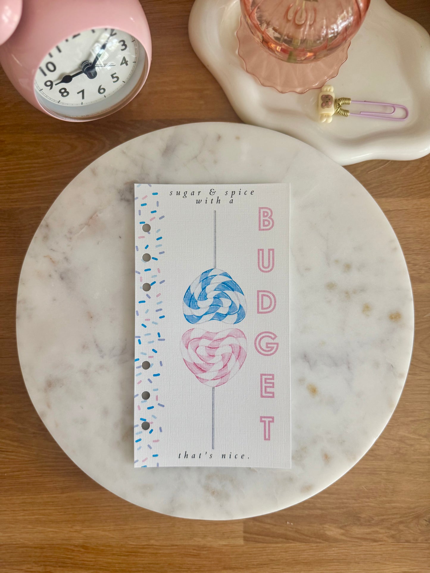 Sugar & Spice Linen Dashboard