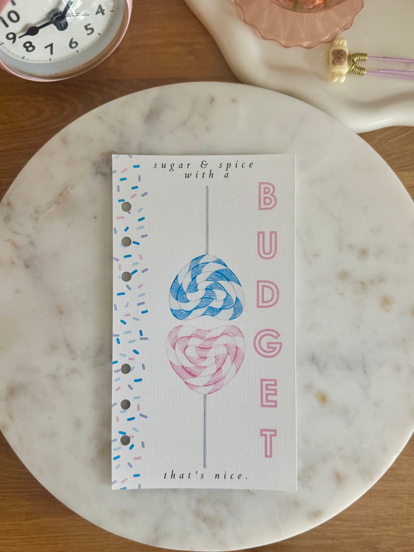 Sugar & Spice Linen Dashboard