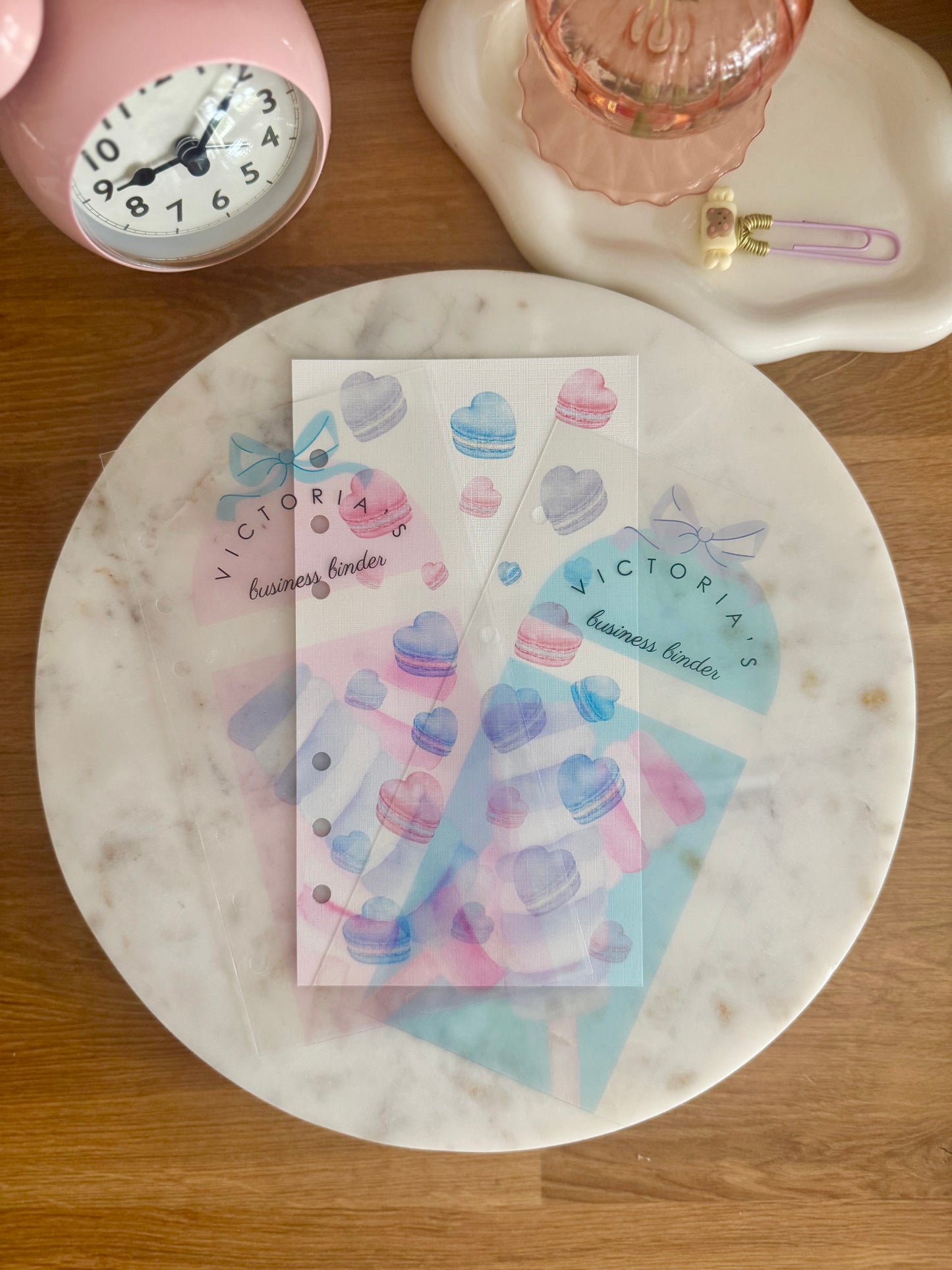 LolliLove & Macaron Rain Duo Dashboard