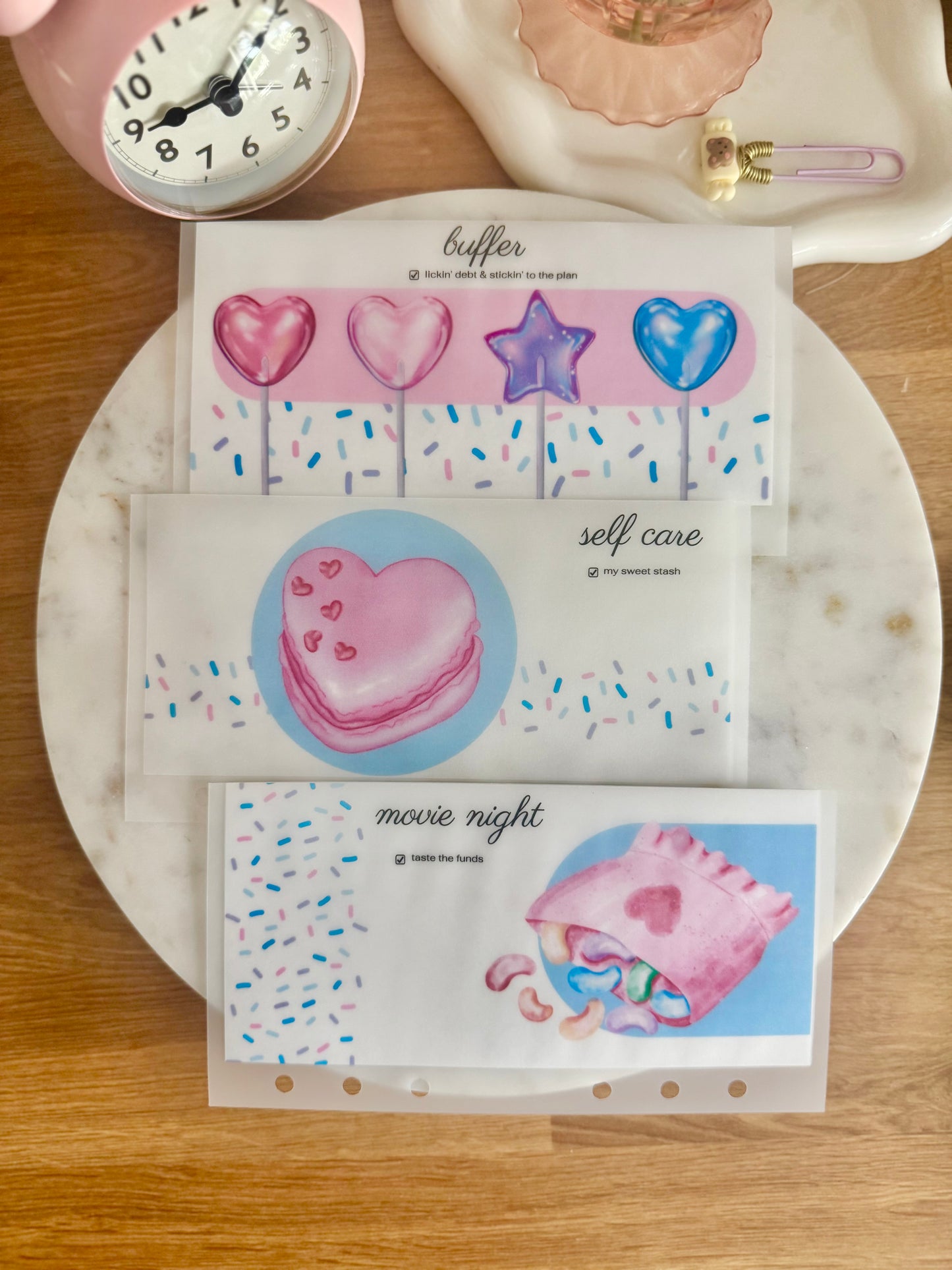 Koko's Kandy Land Cash Envelopes