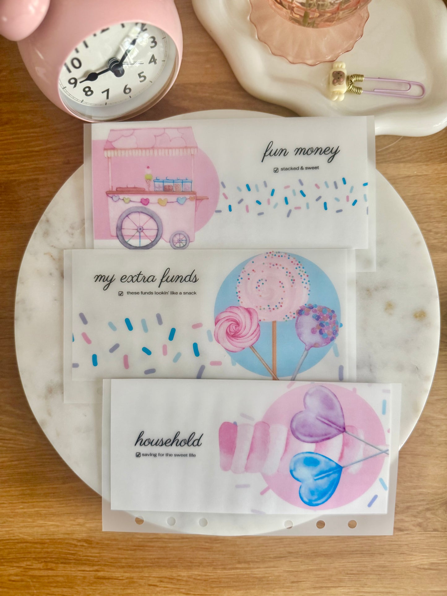 Koko's Kandy Land Cash Envelopes