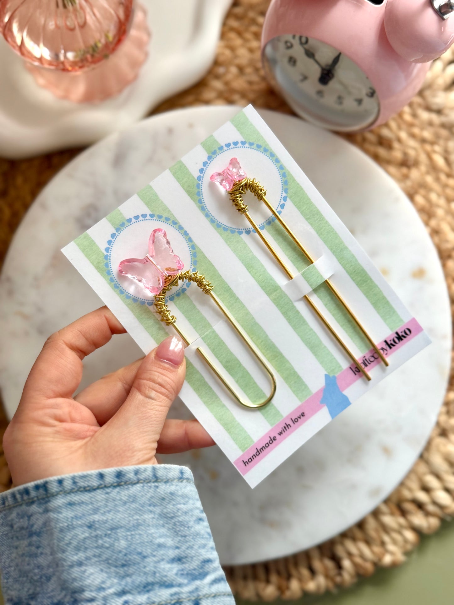 Blush Butterfly Duo 🦋