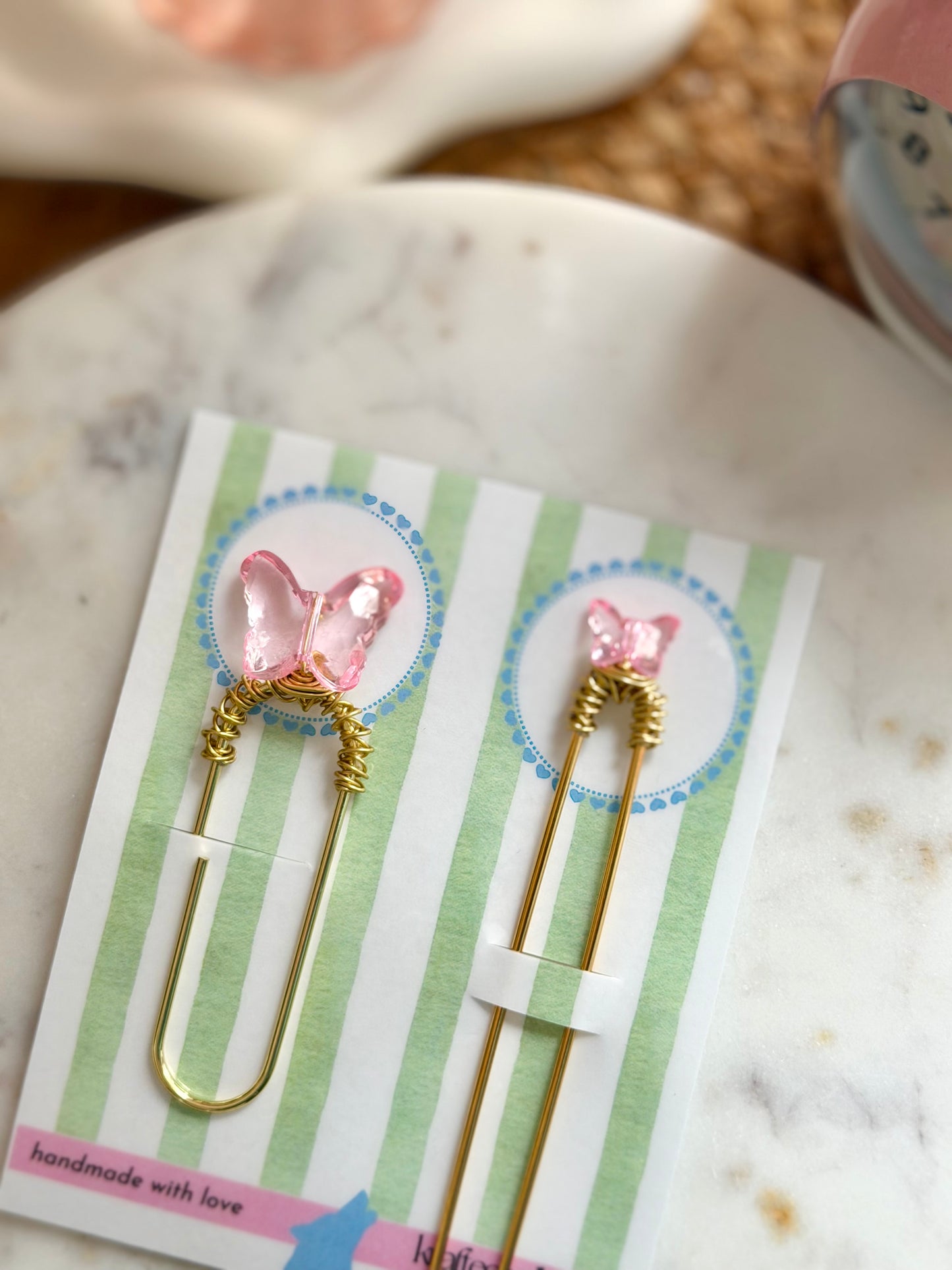 Blush Butterfly Duo 🦋