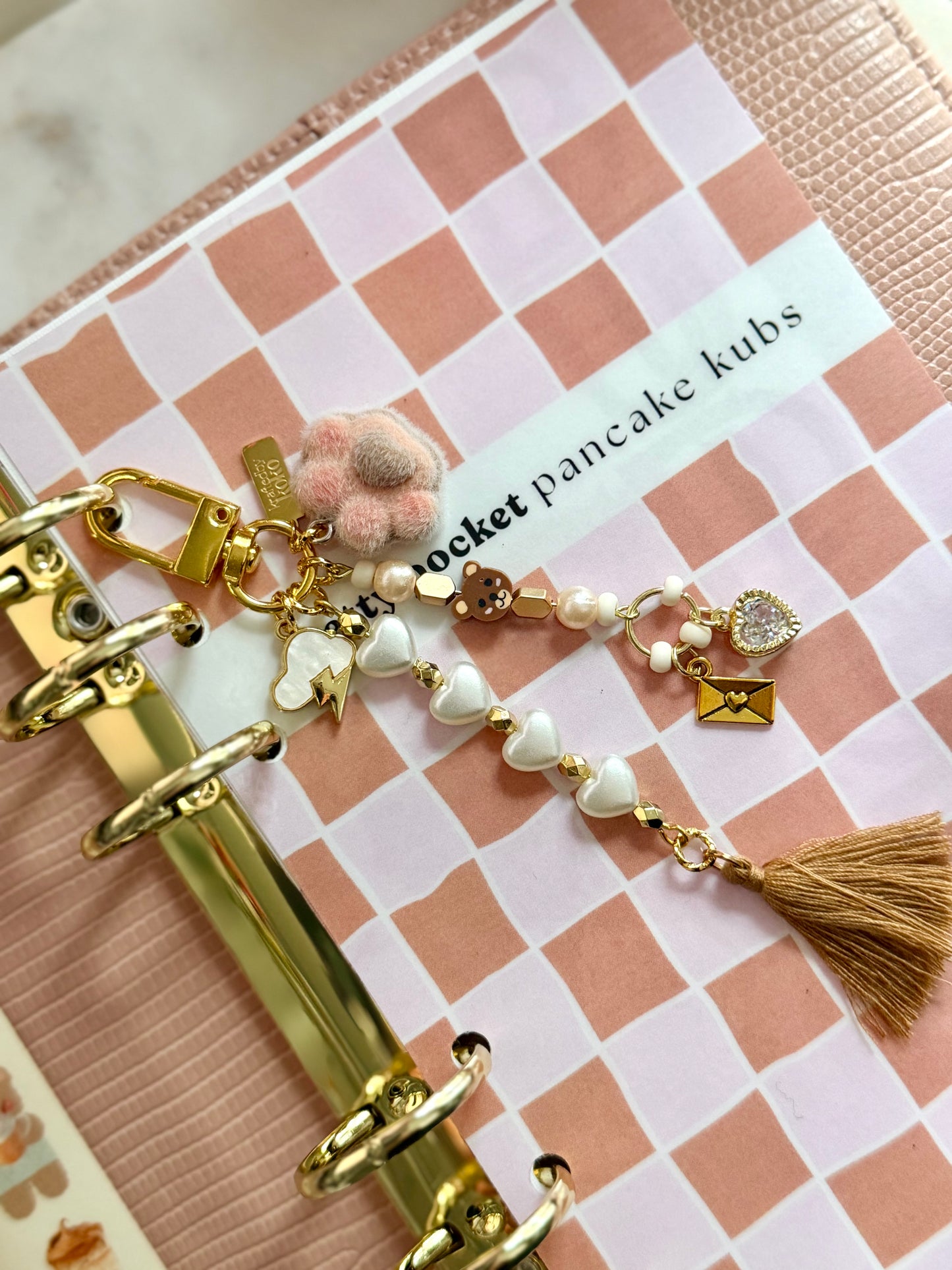 Cloud & Cocoa Planner Charm☁️🐻