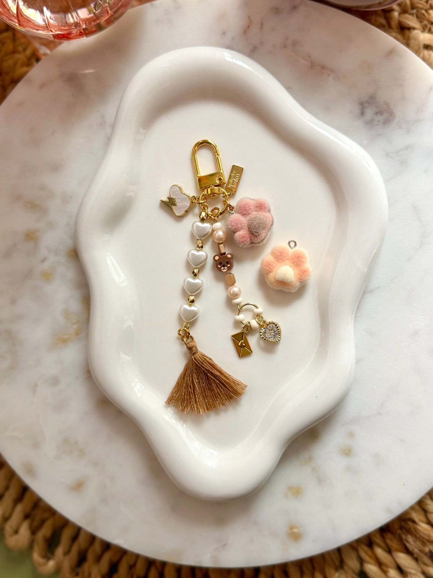 Cloud & Cocoa Planner Charm☁️🐻