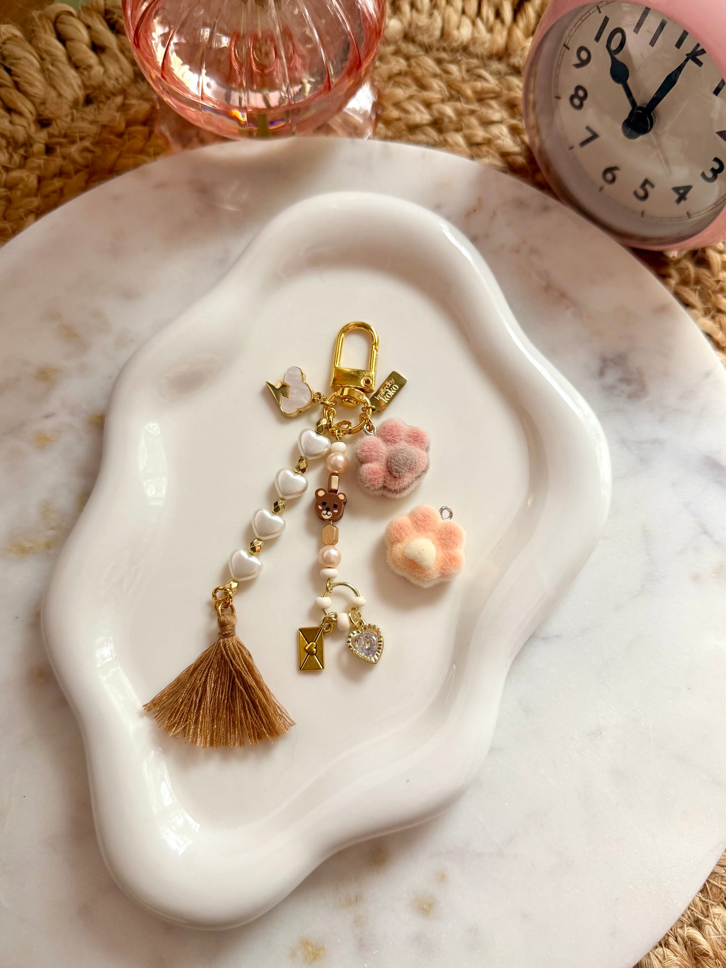 Cloud & Cocoa Planner Charm☁️🐻