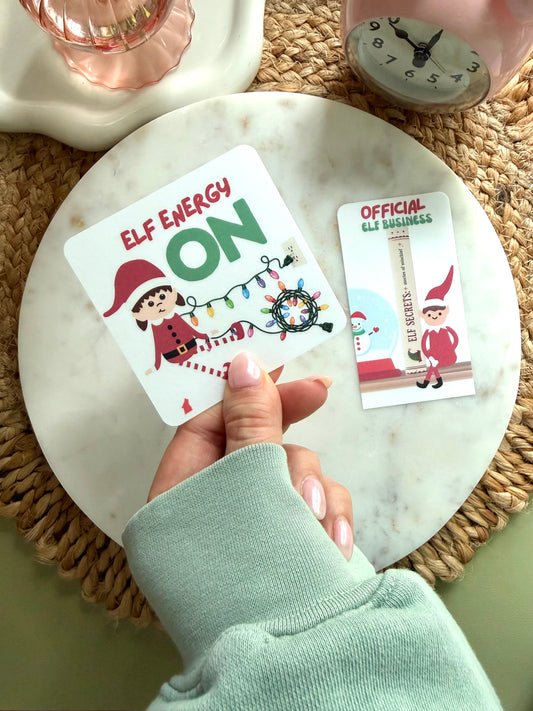 Elf on the Shelf Planner Kards