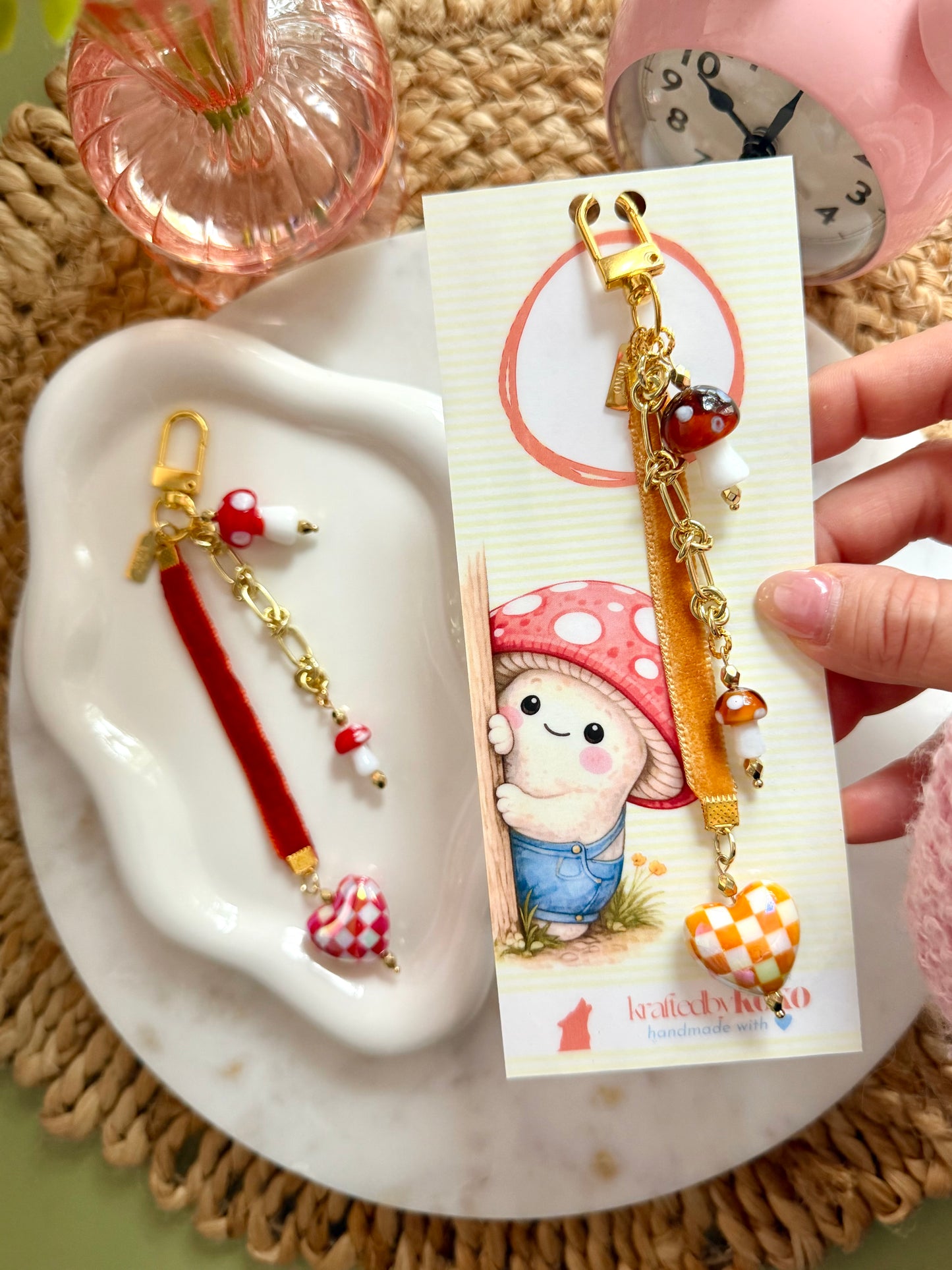 Koko’s Market Mushies Planner Charm 🍄