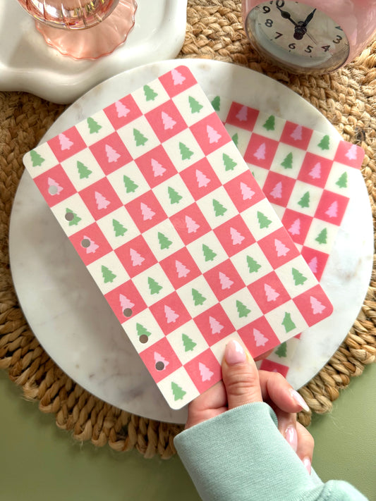 Checkered Christmas Dashboard