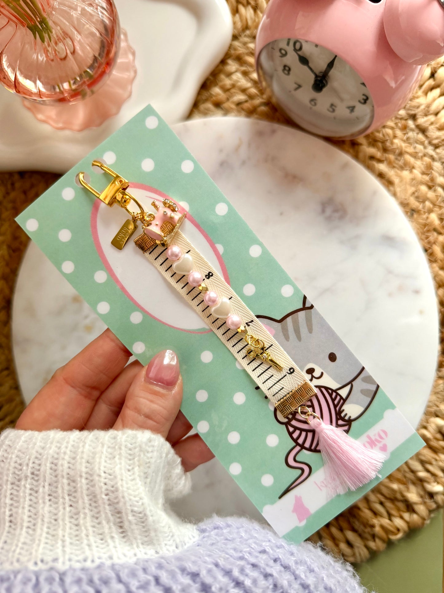 Pretty Little Stitches Planner Charm 🧵