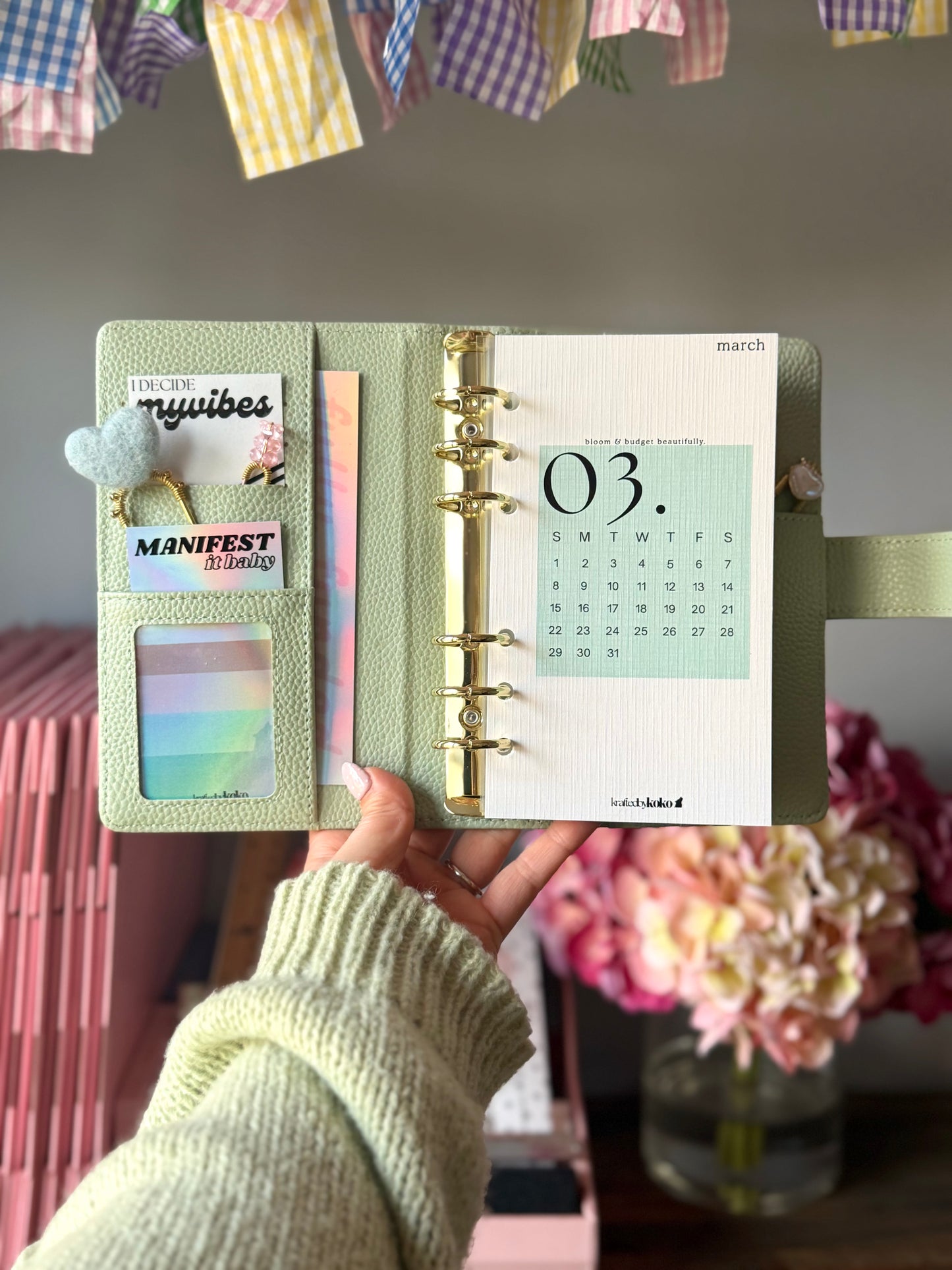 The Pretty Pastel Yearbook - Kalendar Overview