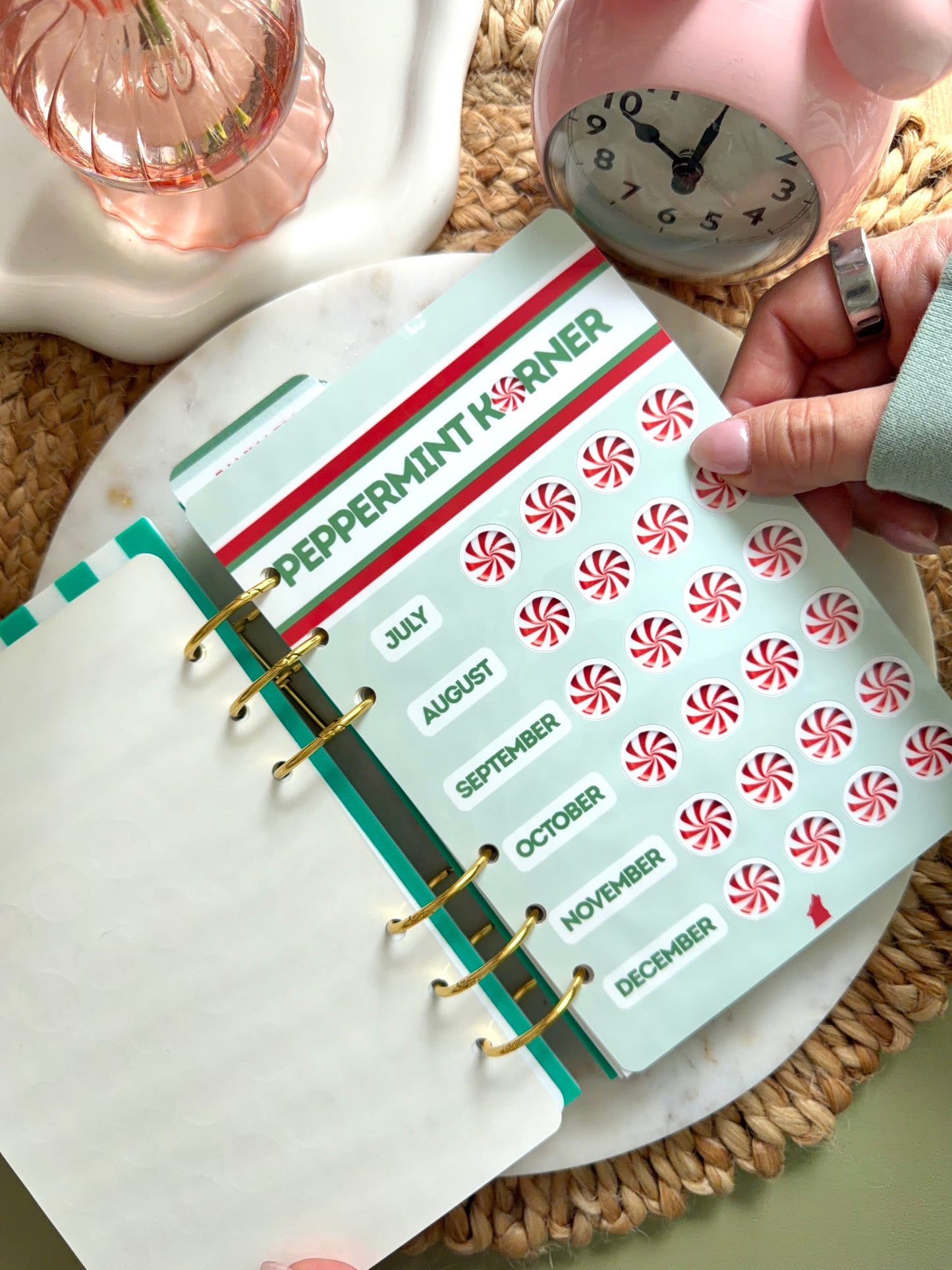 Peppermint Korner Savings Challenge