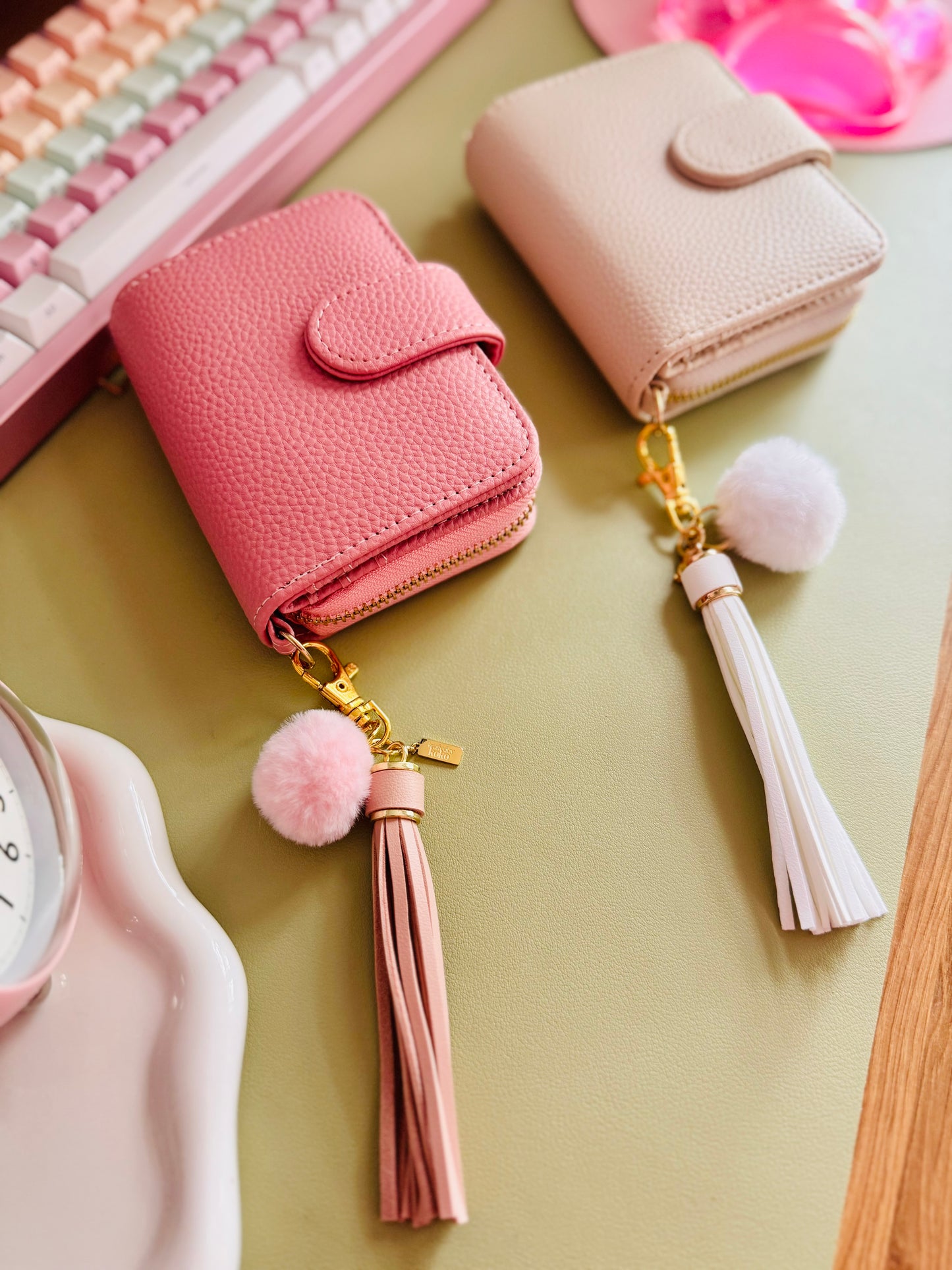 Polish Puff Keychain