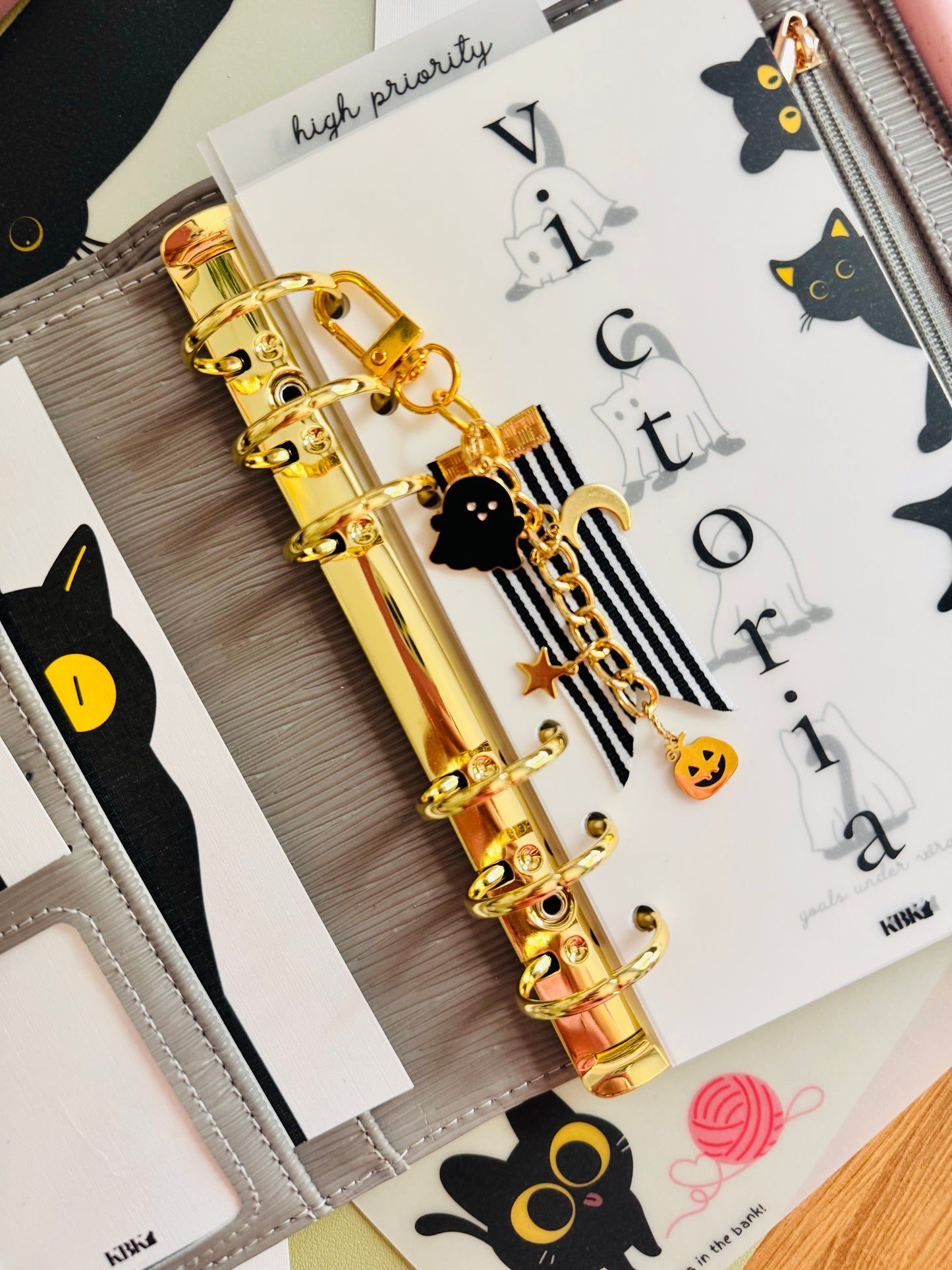 Midnight Boo Planner Charm