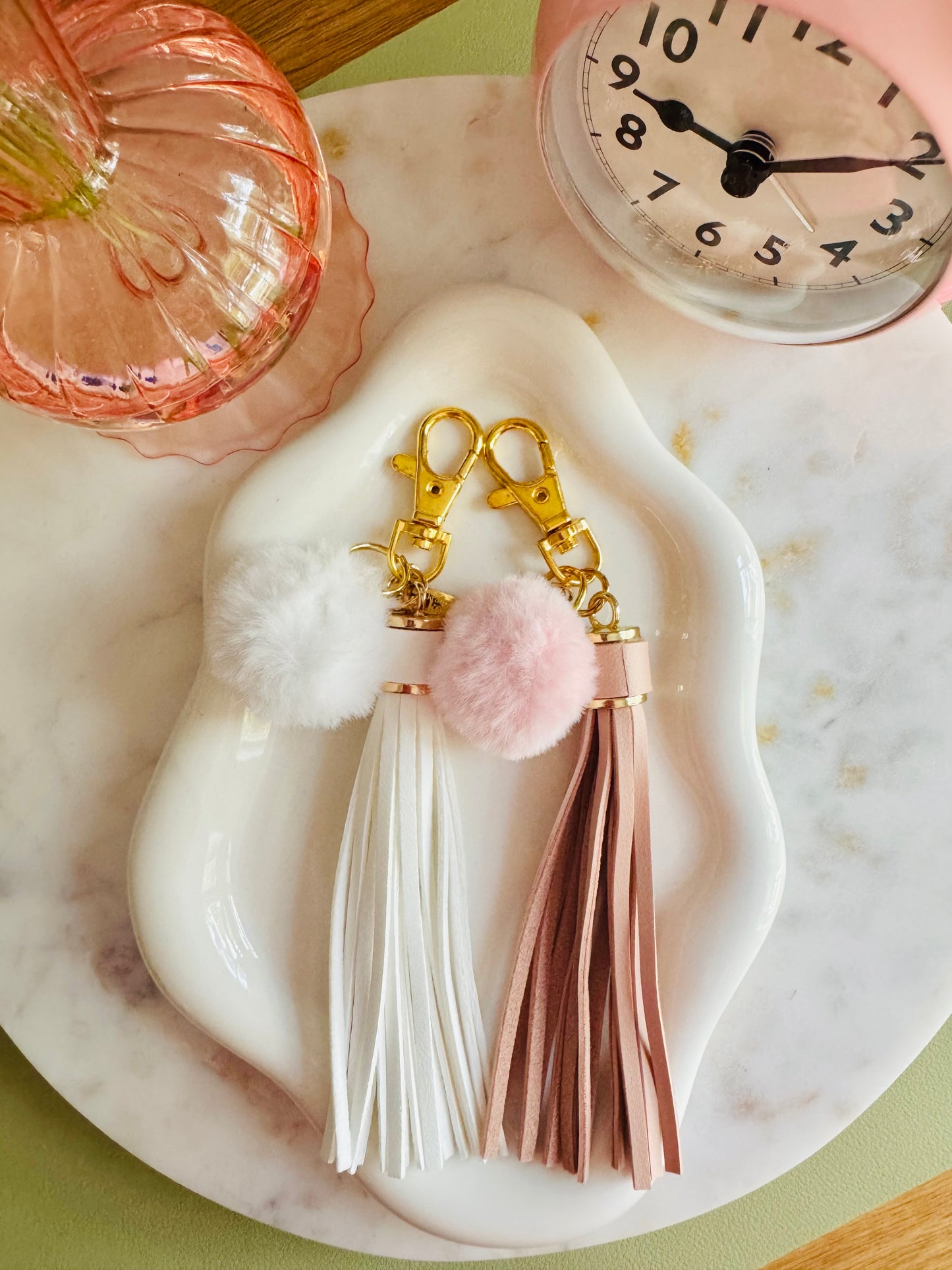 Polish Puff Keychain