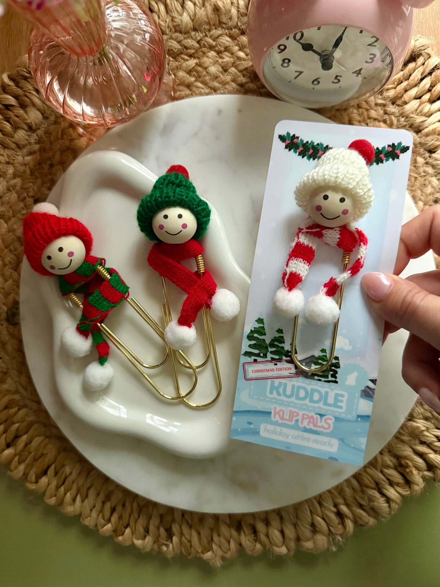 Kuddle Klip Pals - Christmas Edition