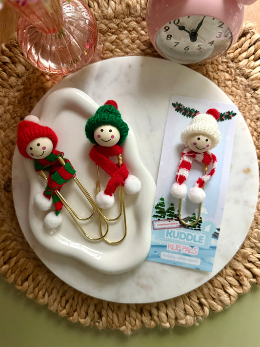 Kuddle Klip Pals - Christmas Edition