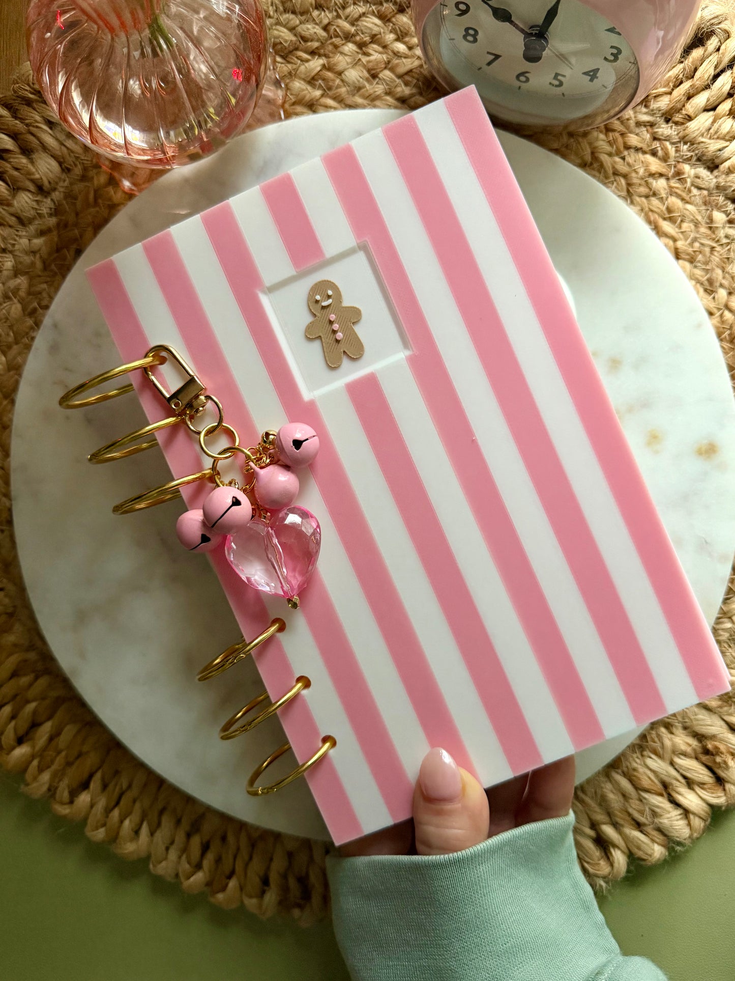 Mrs. Klaus's Heart Planner Charm