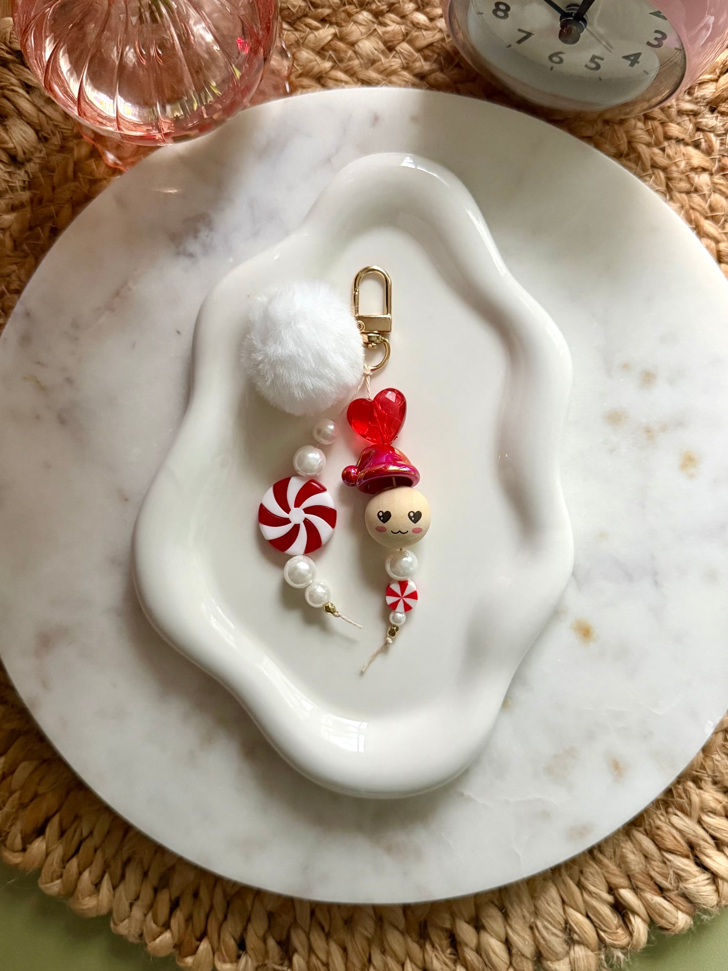 Santa's Little Sweetie Planner Charm