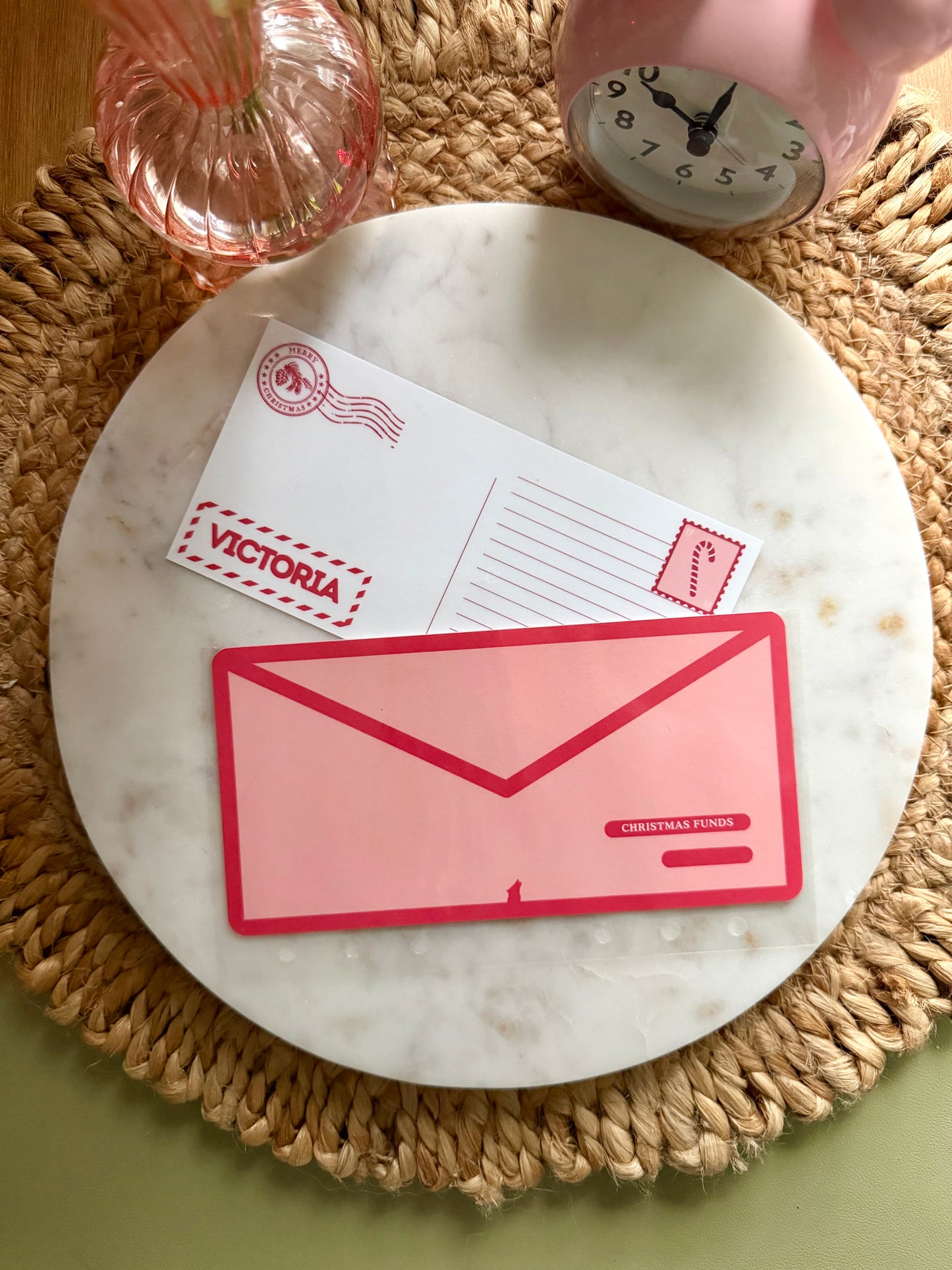 Letters to Santa Cash Envelope
