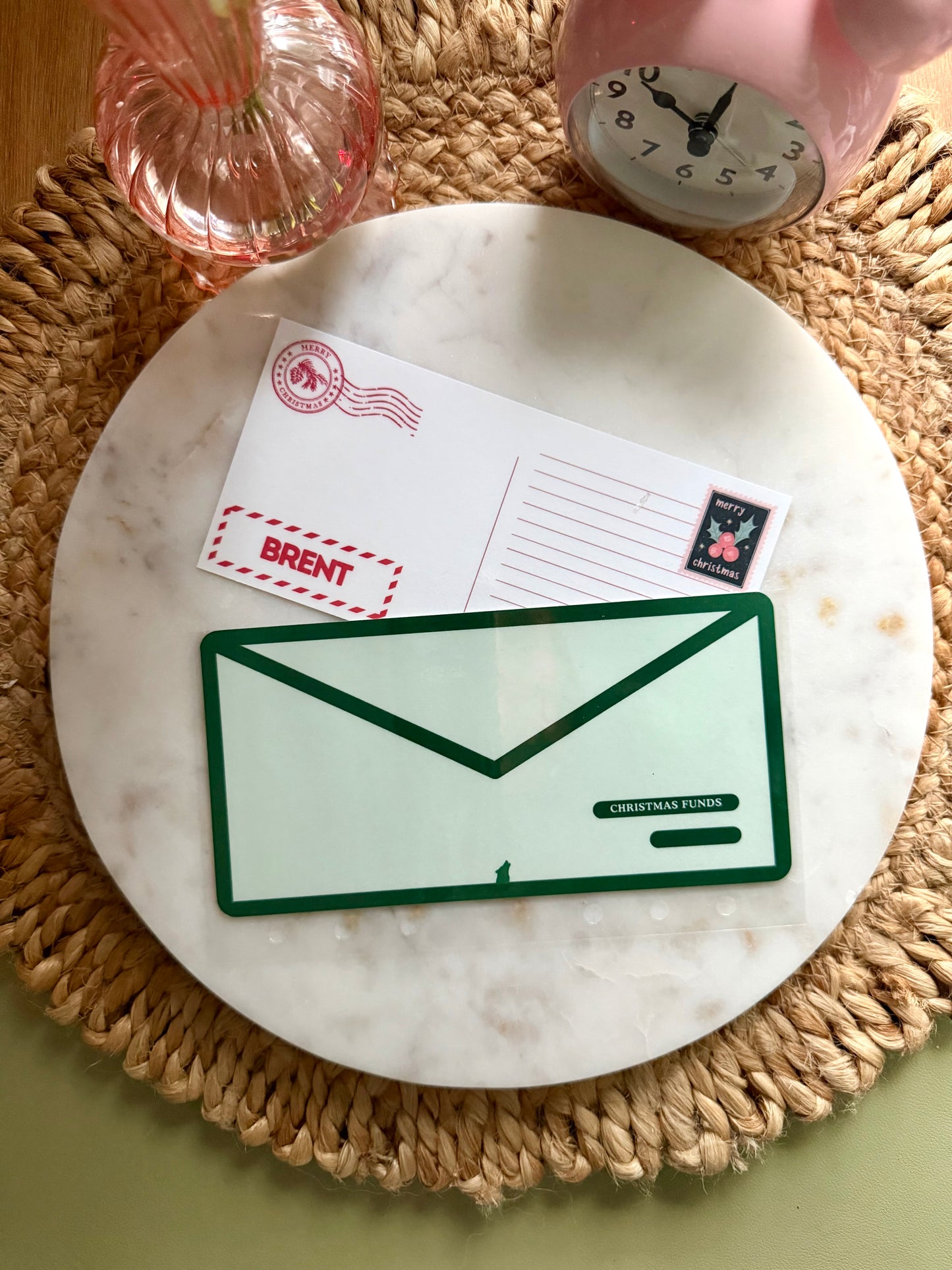 Letters to Santa Cash Envelope
