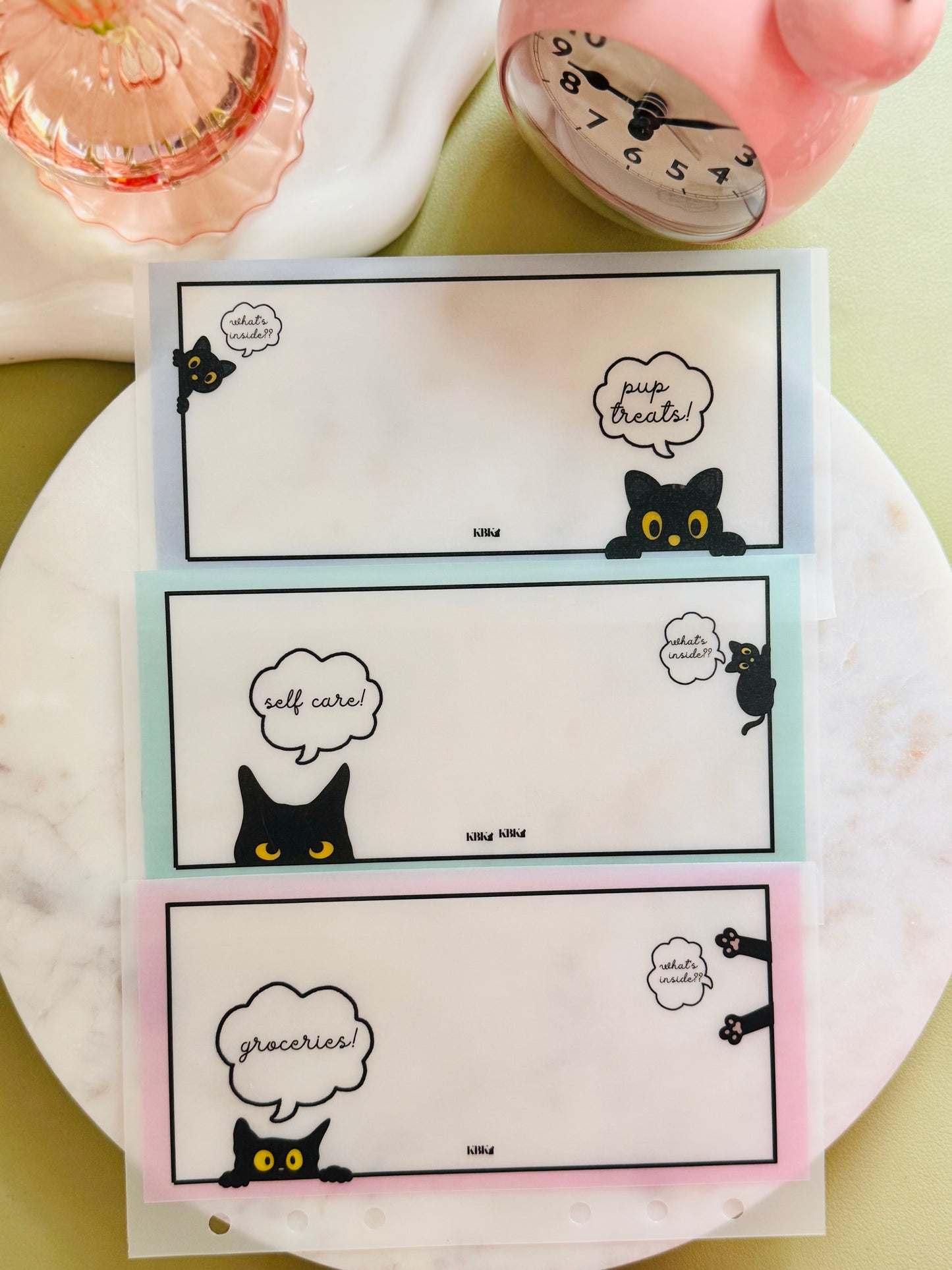 Shadow Paws Cash Envelopes 😸🐾